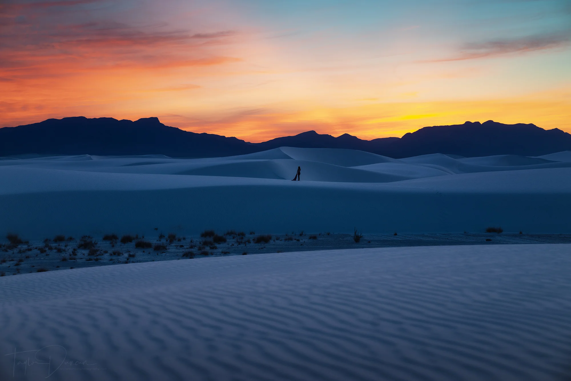 Blue Hour Explosion
