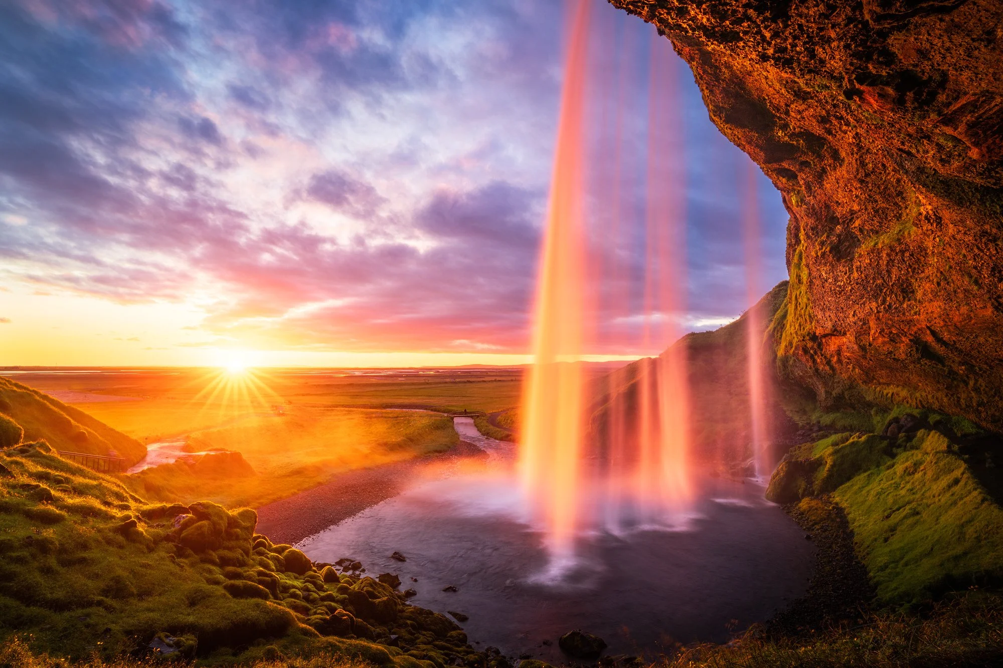 Seljalandsfoss Star