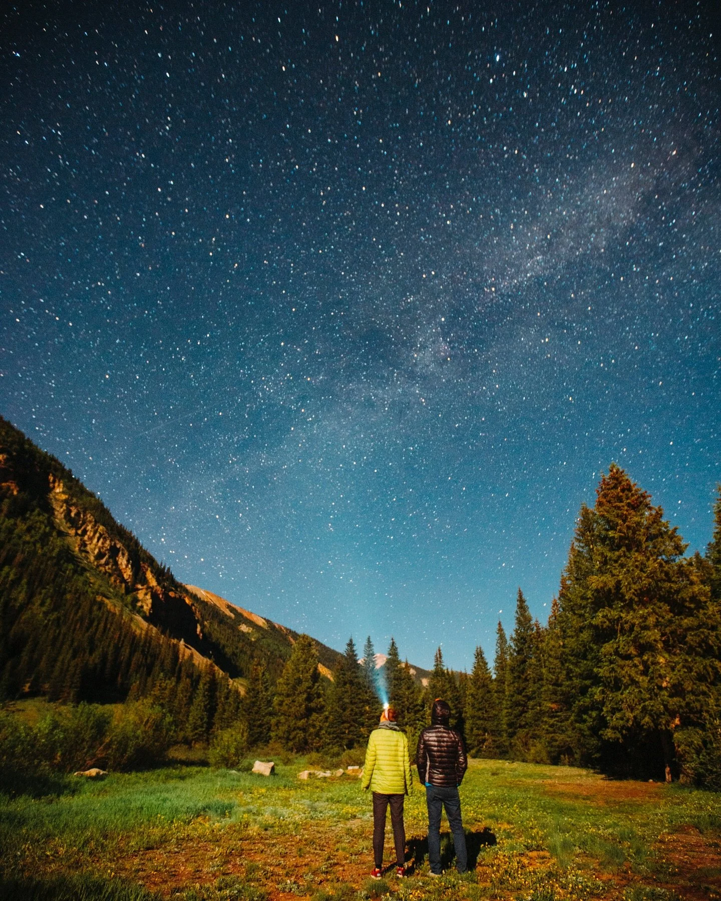 That headlamp really lit up the sky

#adventure #nightphotography #camping #colorado #sanjuans