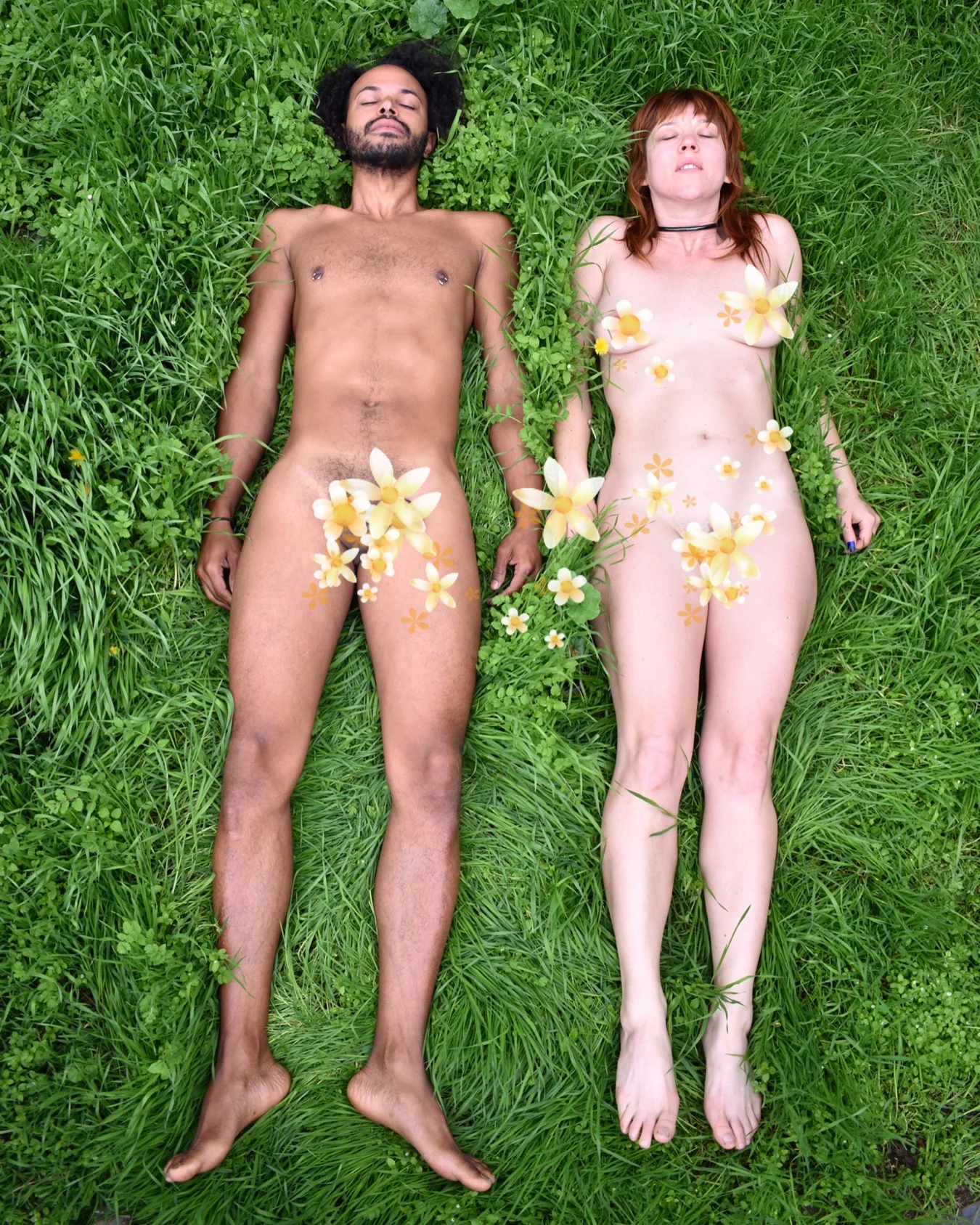 Themba and Genevieve (photo courtesy of Sacred Sadism)