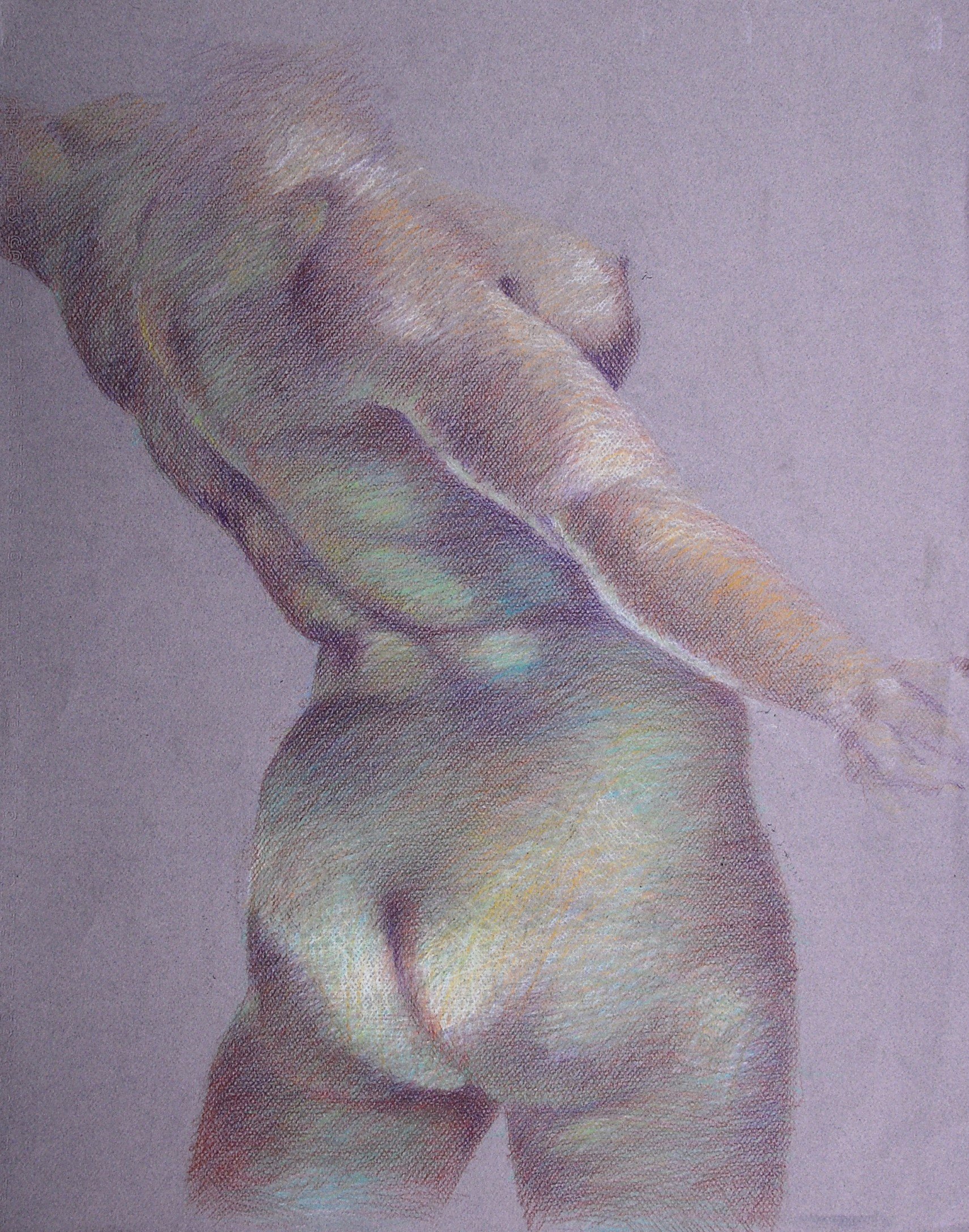  Figure Study [Colored Pencil] 