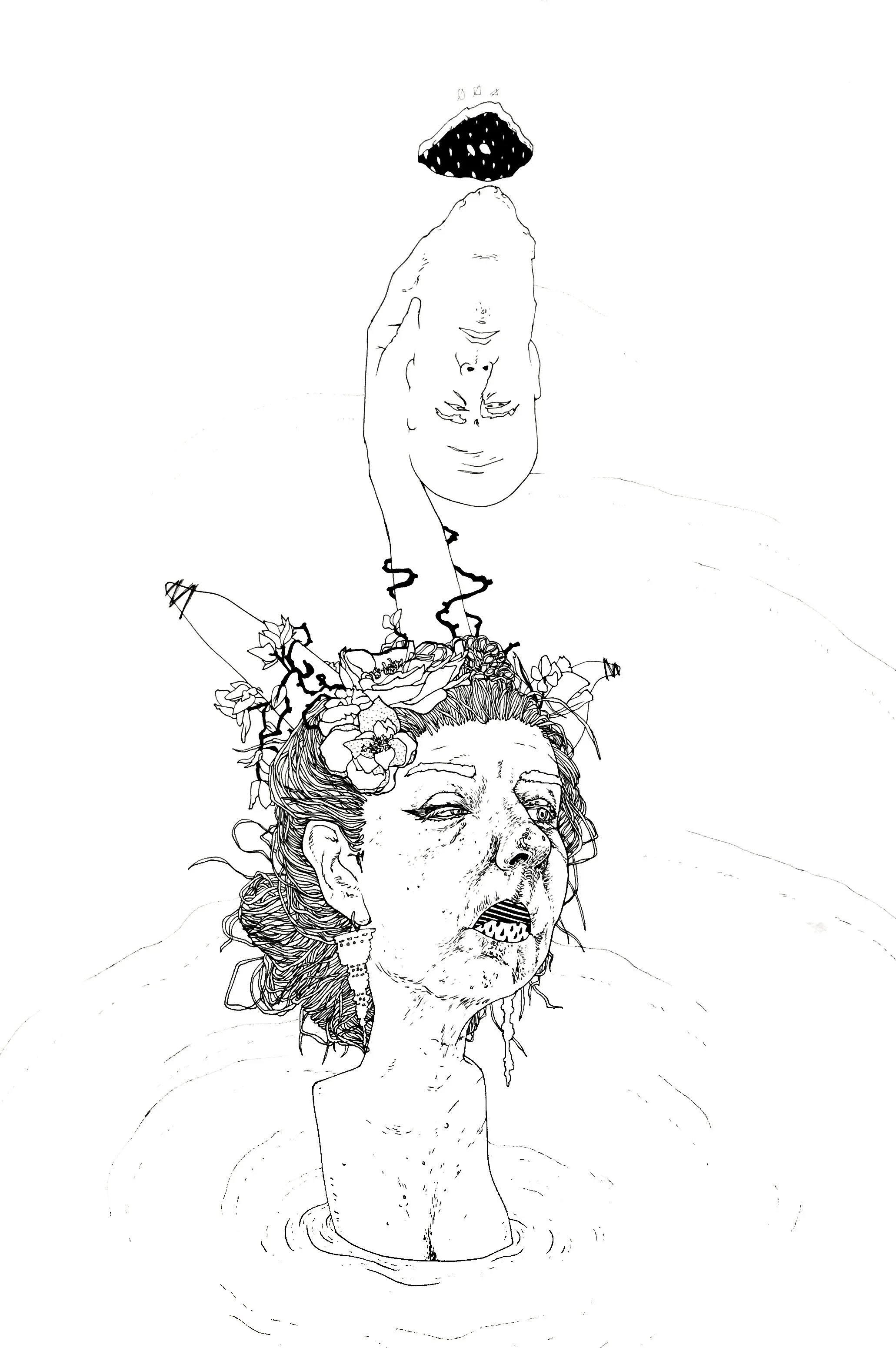  Figure Drawing Day 02 [Ink] 