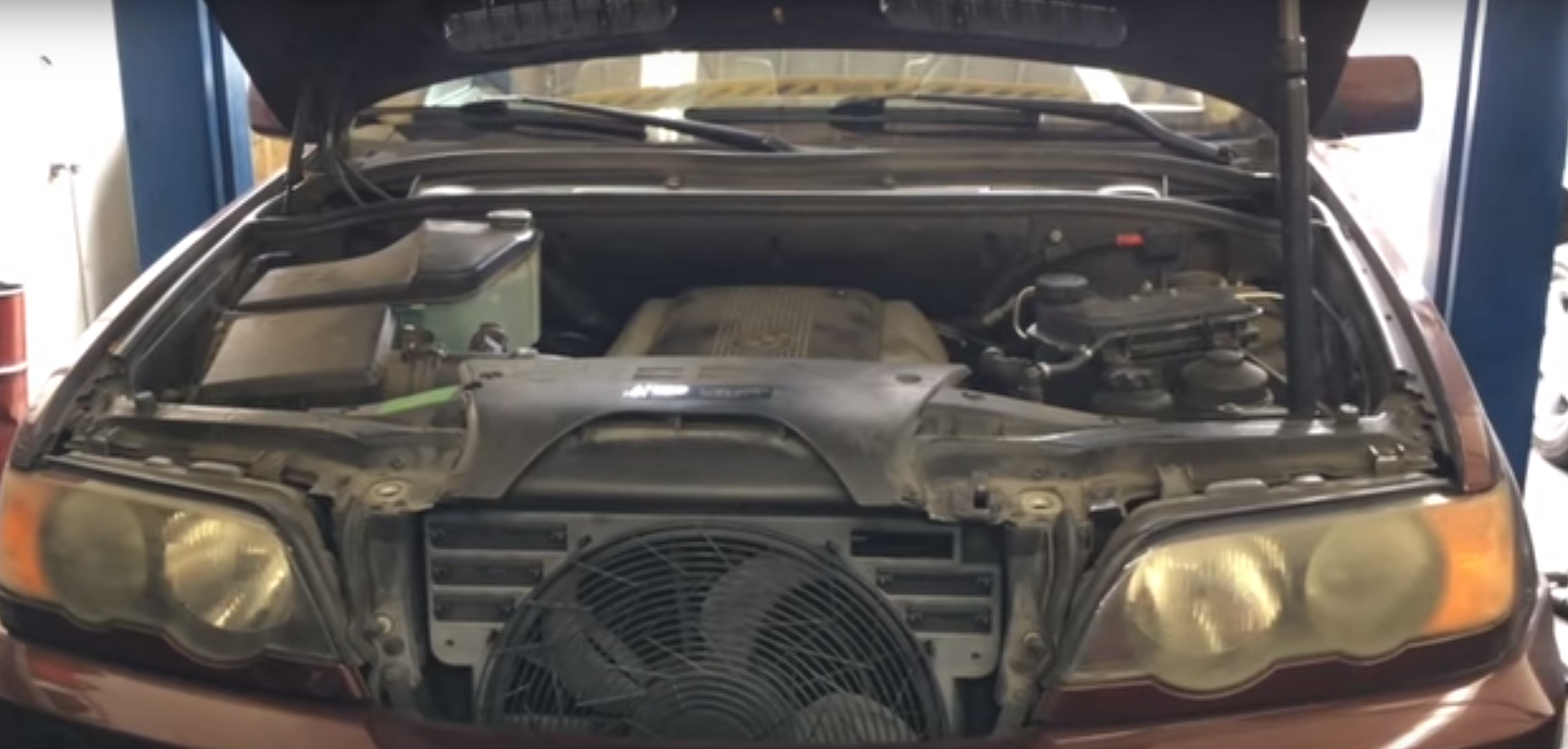 How to Replace the Drive Belts on a 2001 BMW X5 with a 4.4 L Engine
