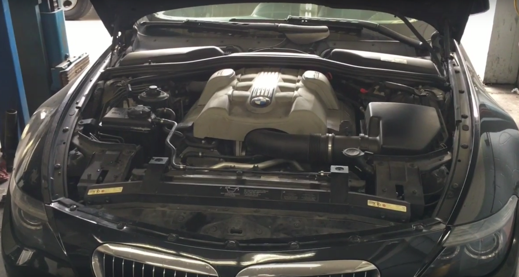 How to Replace the Upper Radiator Hose on a 2005 BMW 645ci