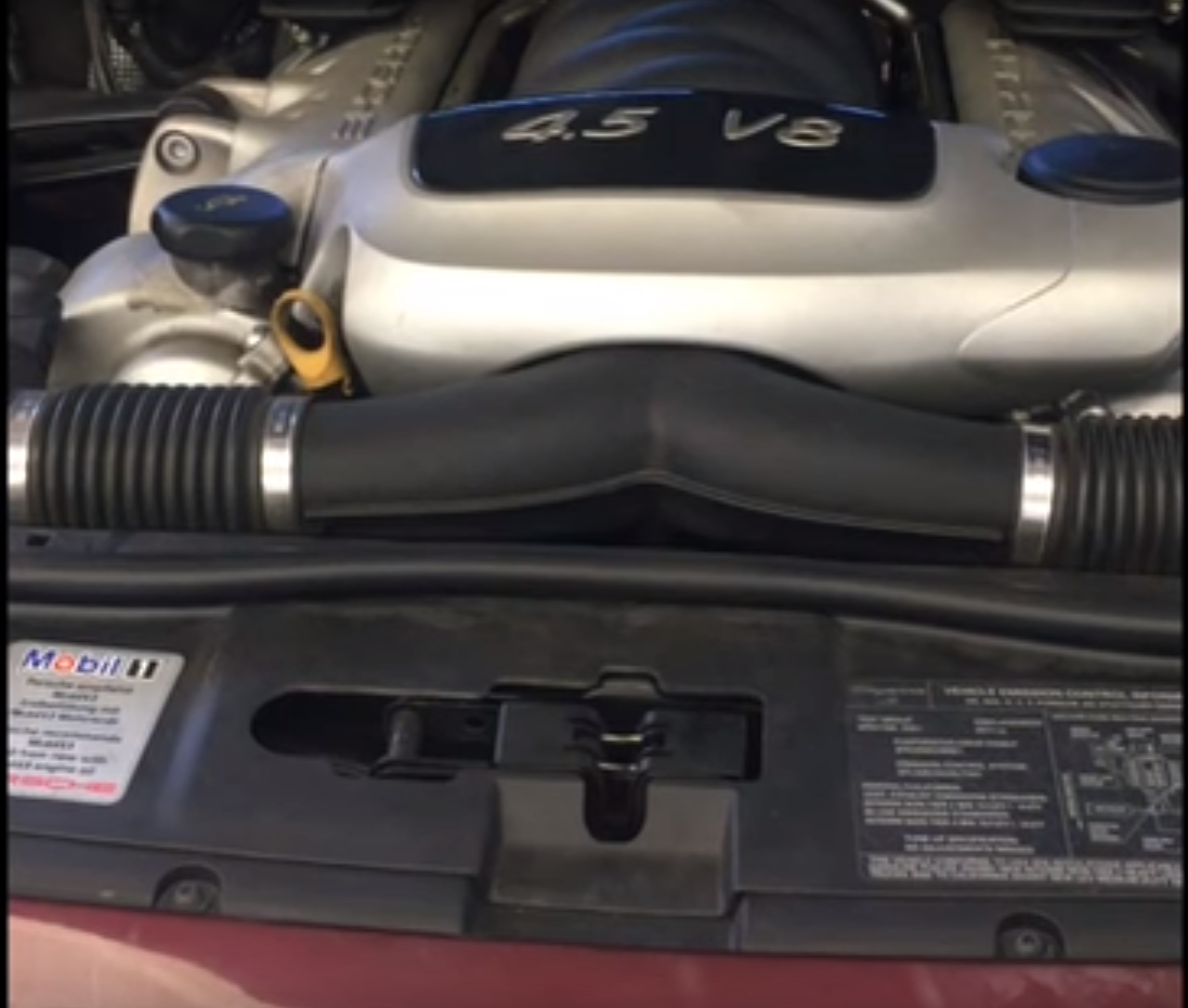 How to Replace the Thermostat/Coolant Pipes under Intake Manifold on a Porsche Cayenne S (Part 1)