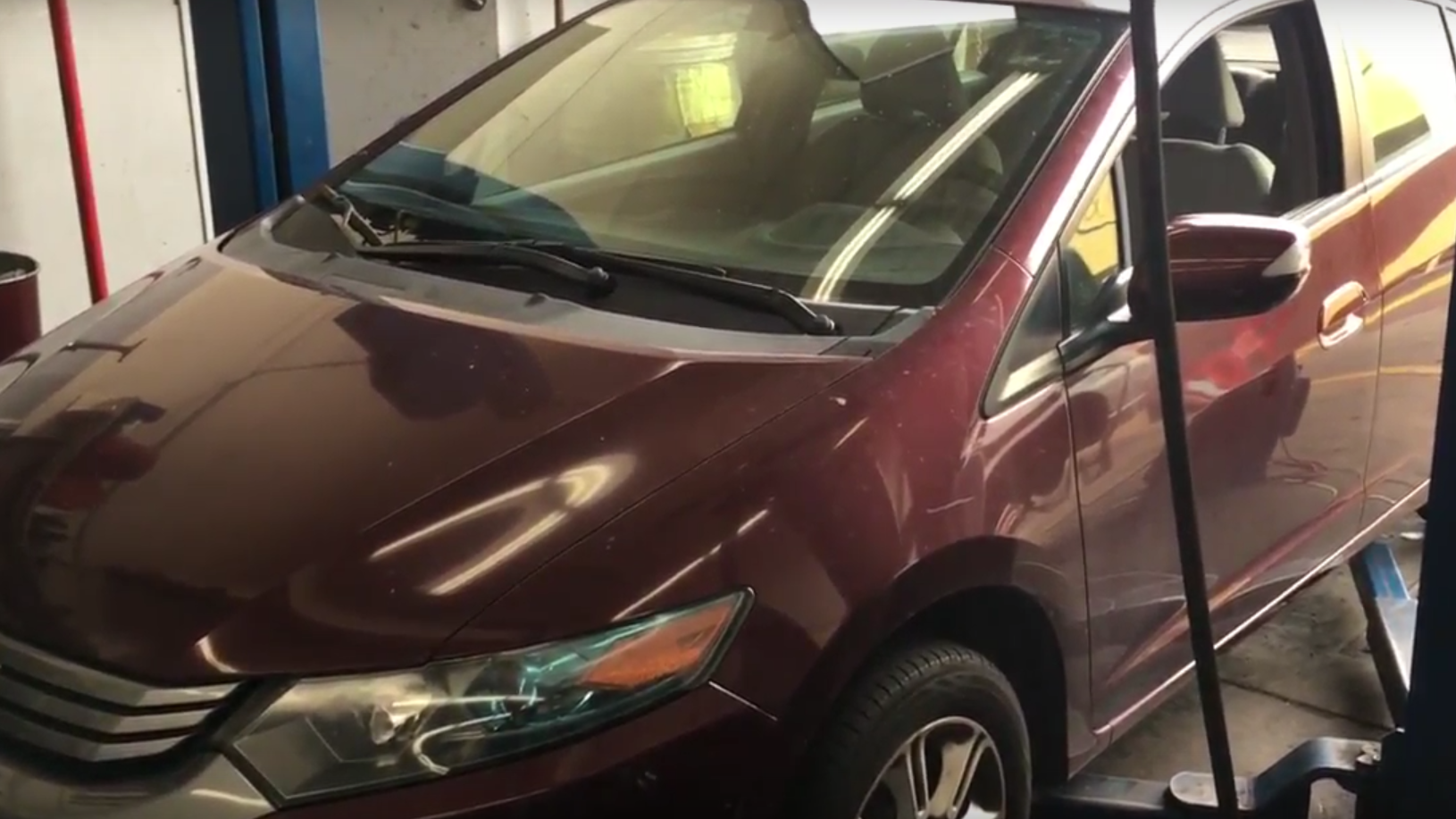 How to Replace the Front Brake Pads and Turn Rotors on a 2011 Honda Insight