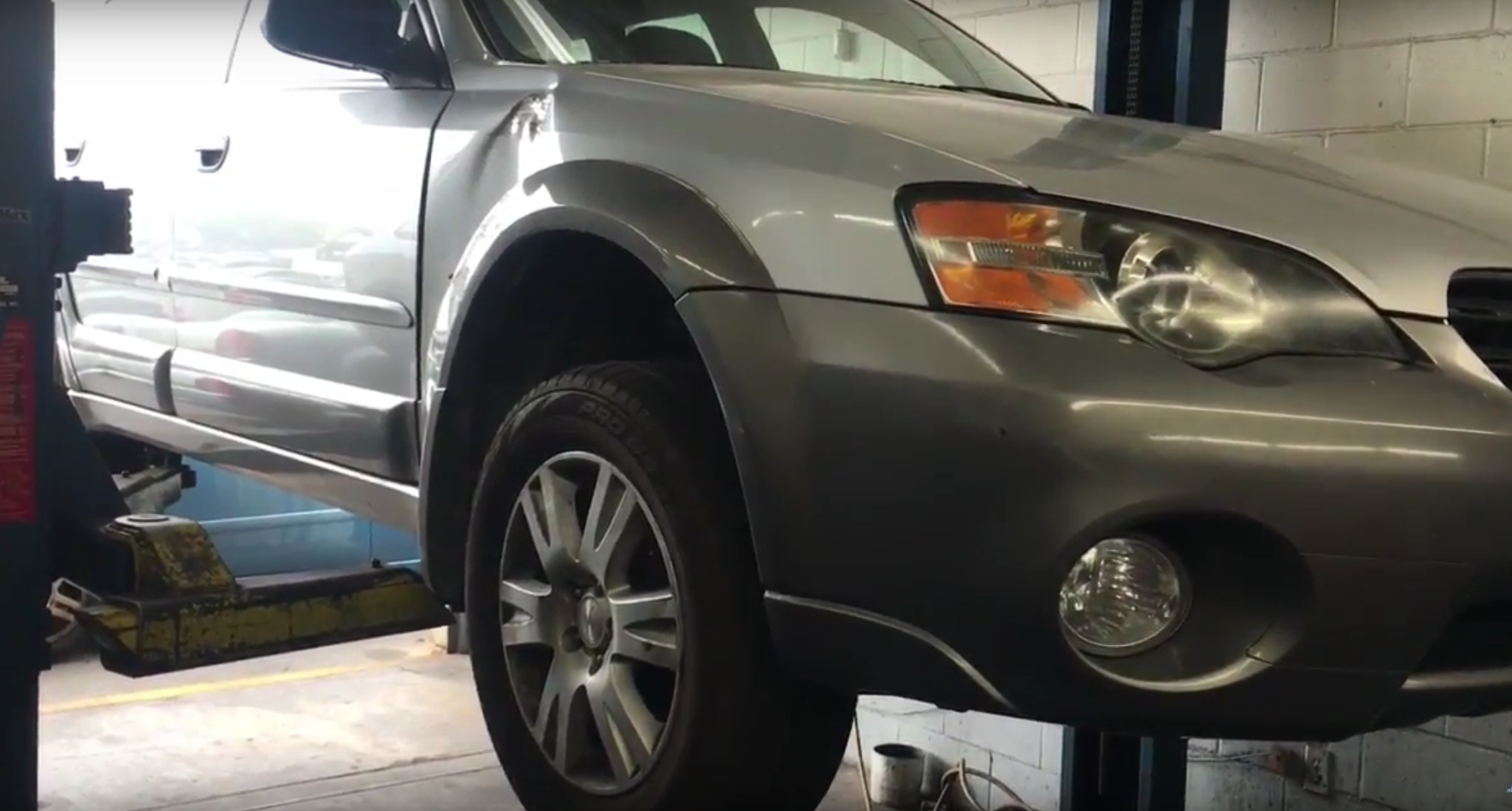 How to Replace Front Brake Pads and Turn Rotors on a 2005 Subaru Outback