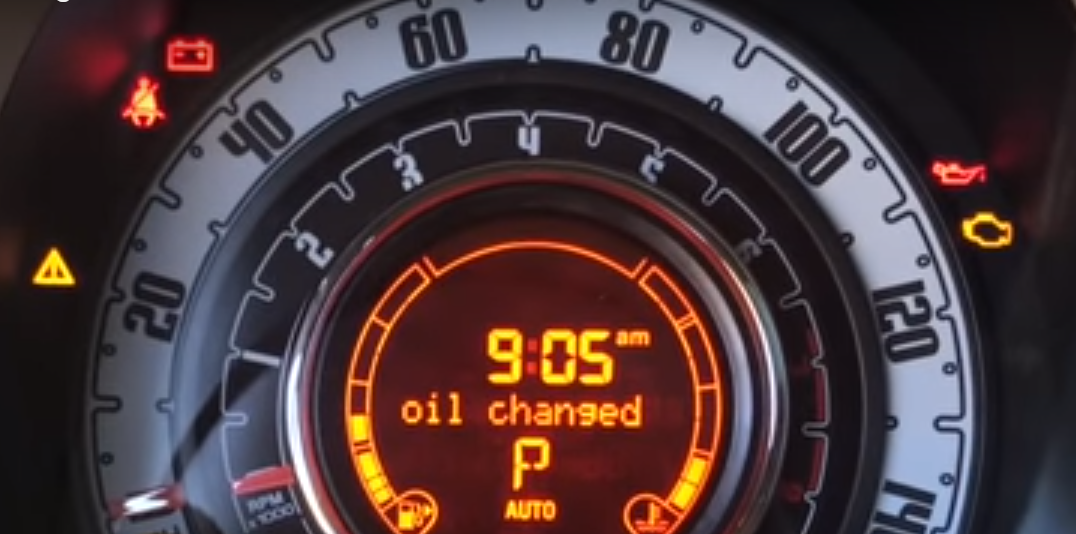 Reset the Oil Change Maintenance on a Fiat 500 — How to Automotive