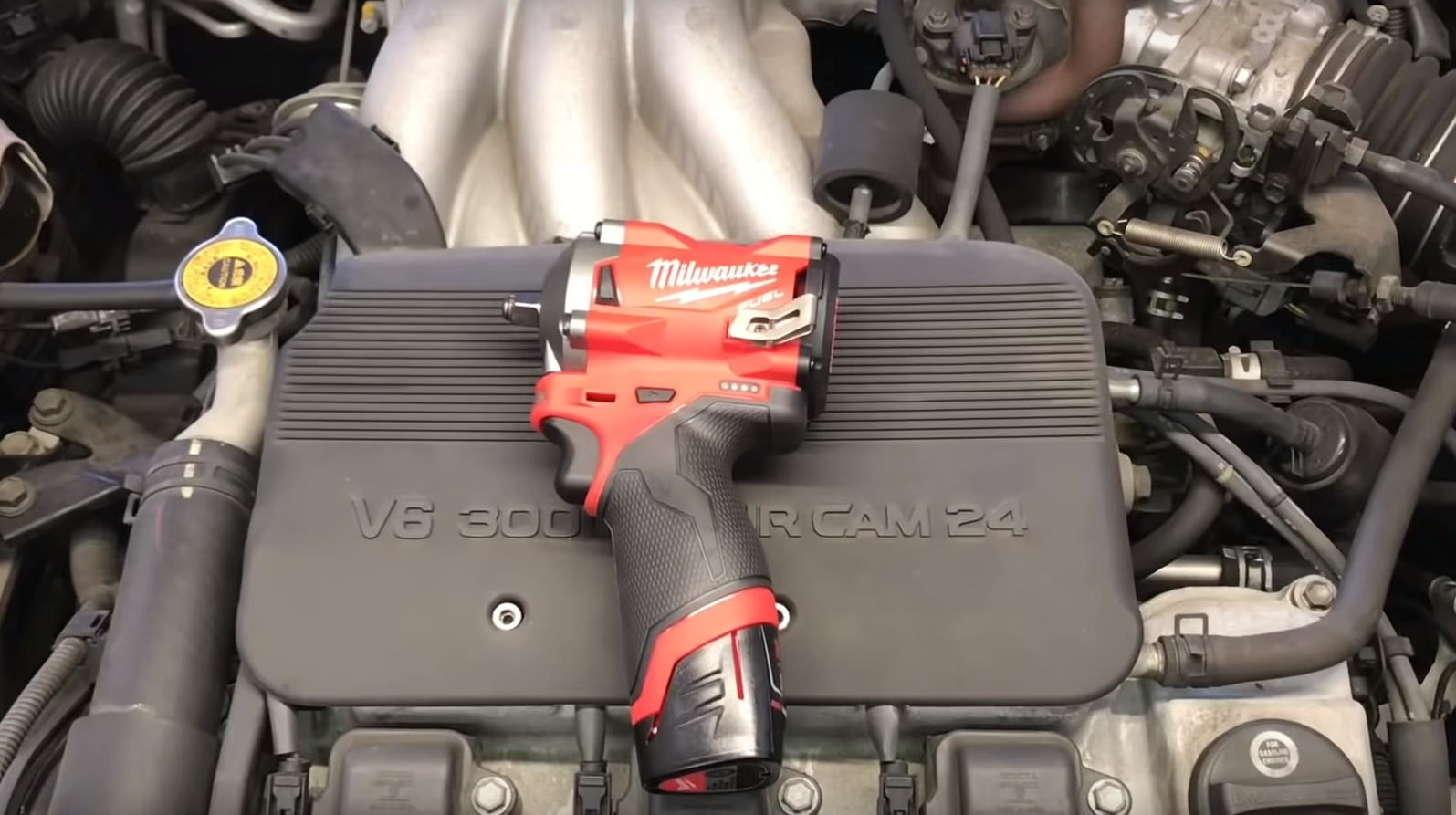 Milwaukee Tools New 3/8 Stubby Impact Wrench - How to Best Use in an Automotive Repair Shop
