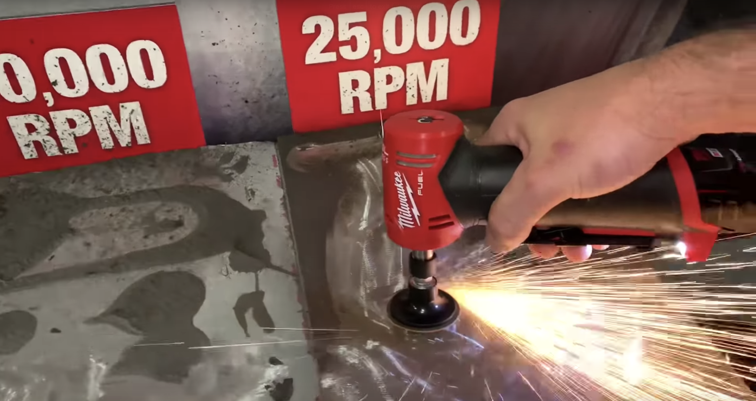 Milwaukee Tools New Cordless M12 FUEL Right Angle Die Grinder