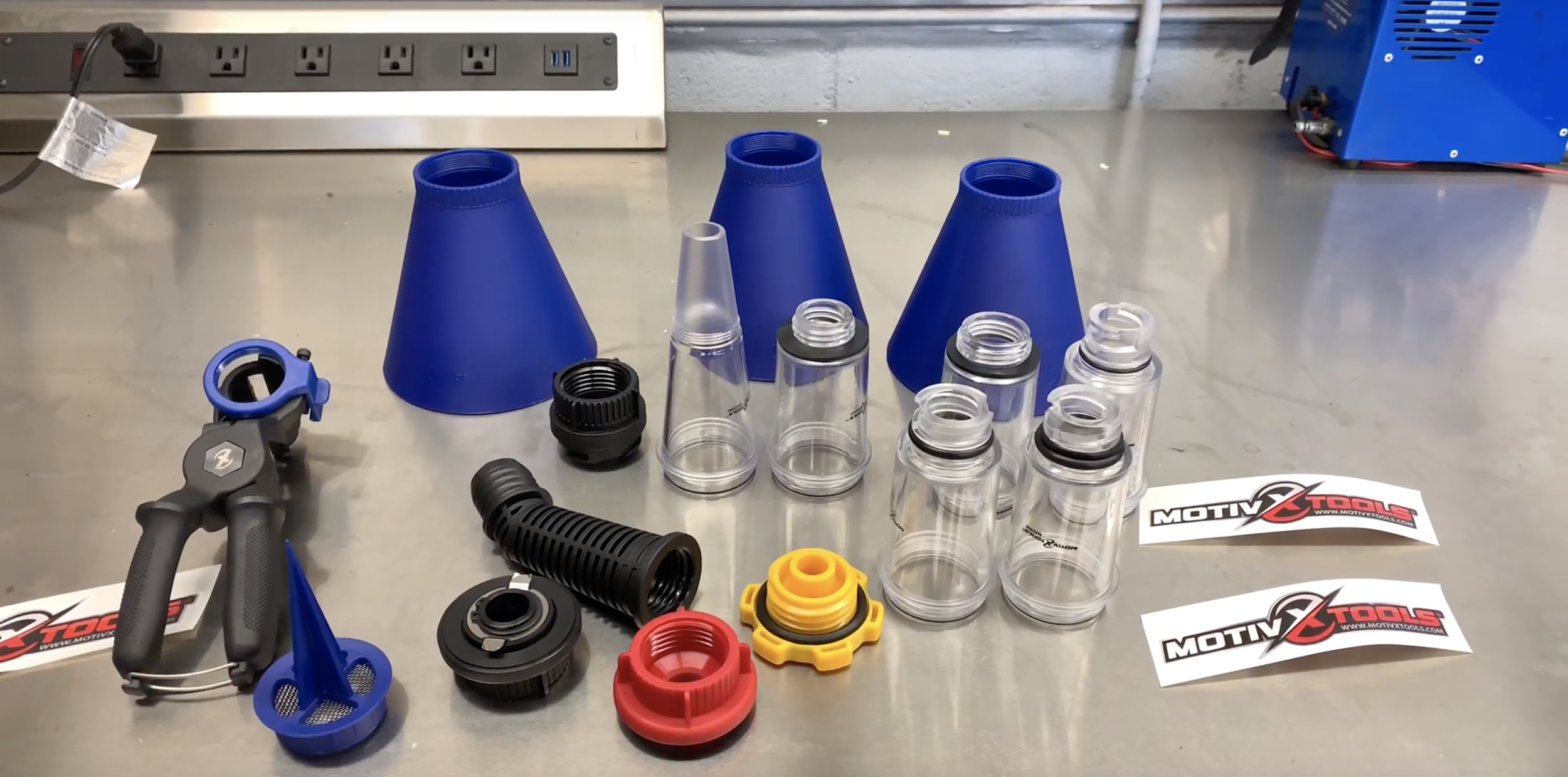 Tool Review of the MotivX Tools 16 pc Advanced Engine Oil Funnel Masters Kit