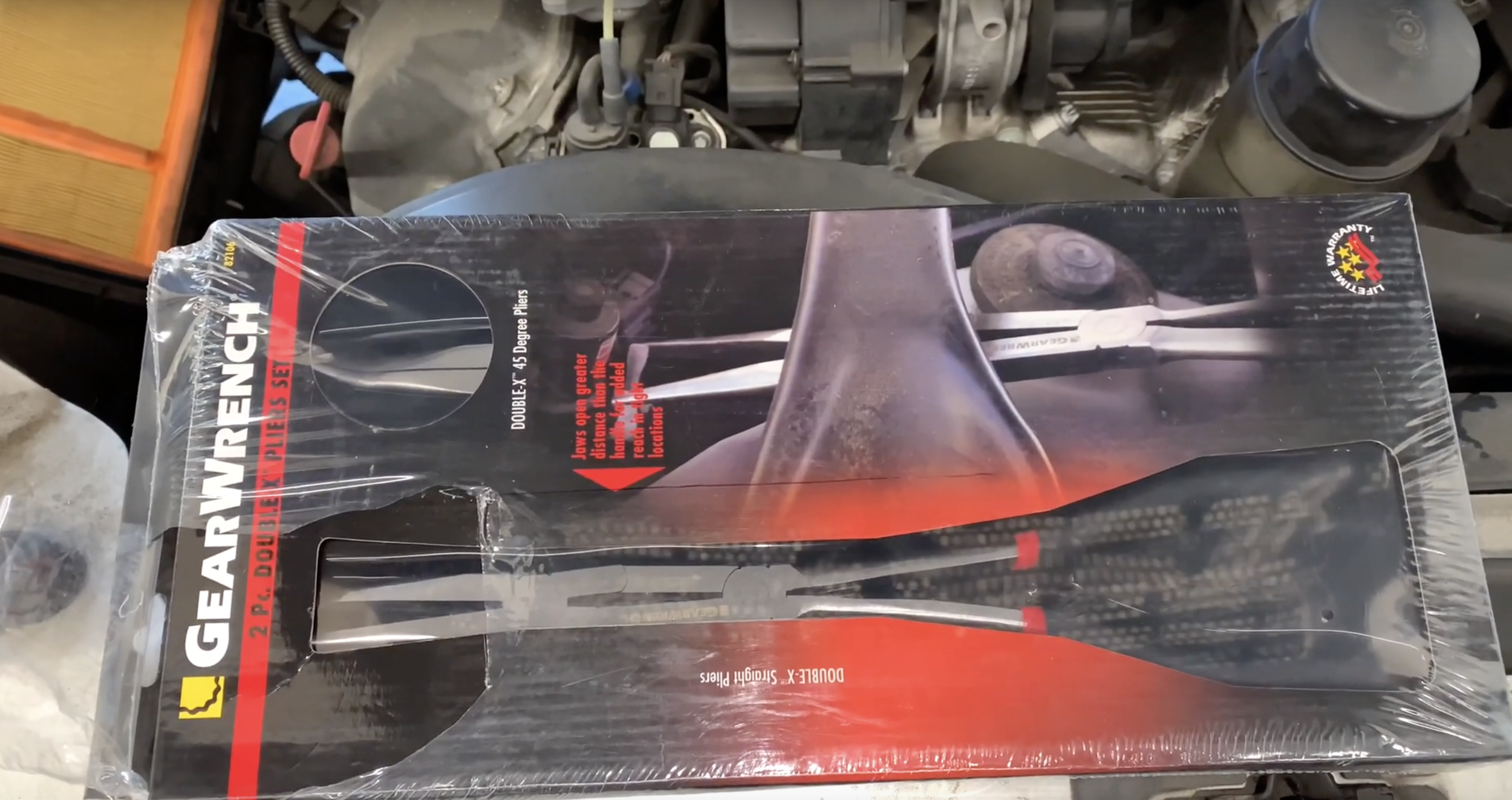 GearWrench 2Pc Double-X Compound Needle Nose Pliers Set