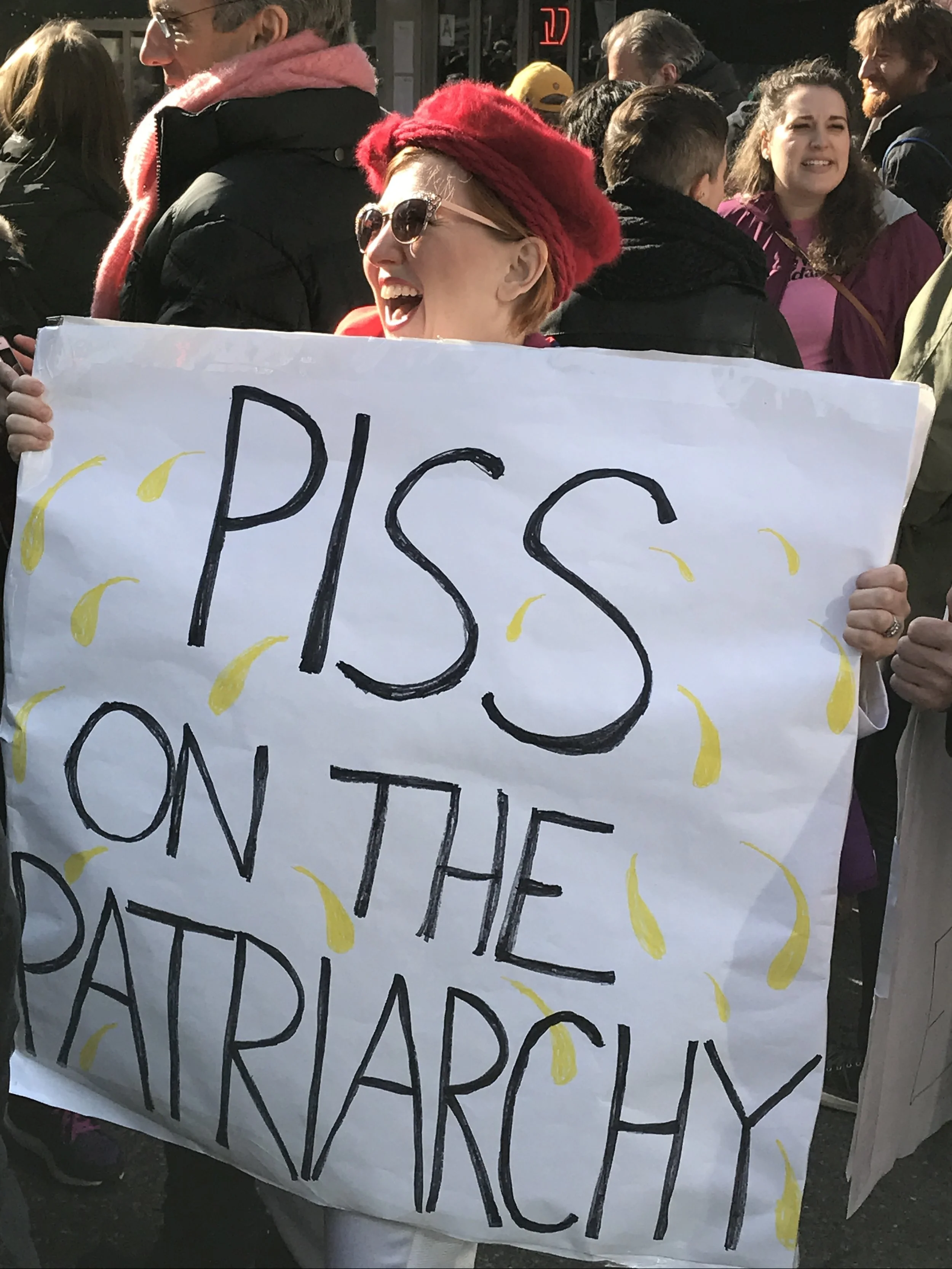 Women’s March, Second Avenue, NYC, January 21, 2017 © Andrew Stuttaford