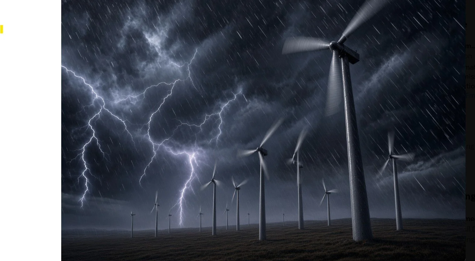 Climate Policy: Stormy Weather?