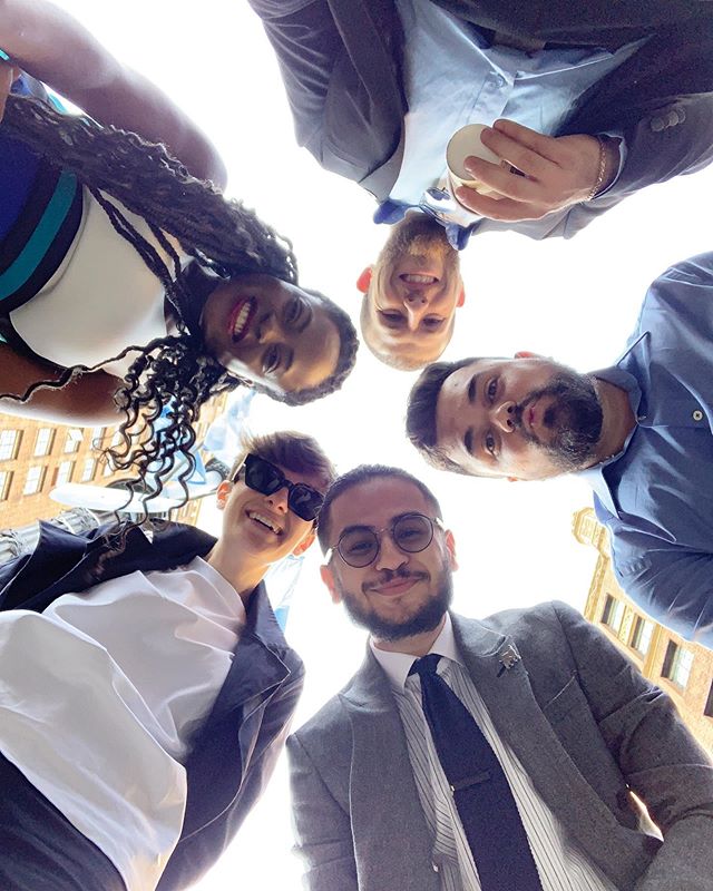 UN General Assembly with fellow UN Young Leaders @burakdoluay (Cyprus), @zequivedana (Brazil), @ameliemrg (Spain), and @madellekangha (Cameroon)