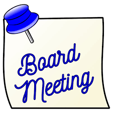 Monthly Board Meeting