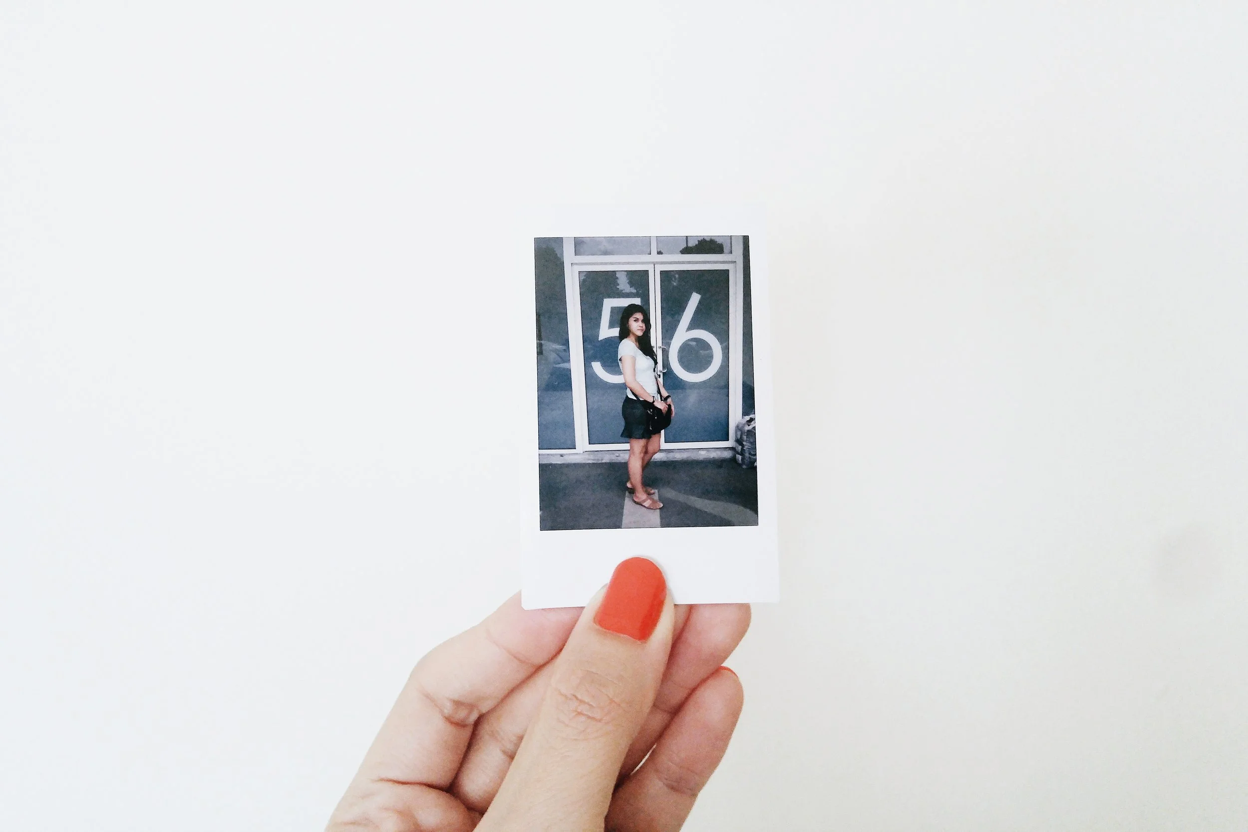 the start to my week - an hour at the bank before fooling around with my instax camera. Ken refused to be the subject, as always.