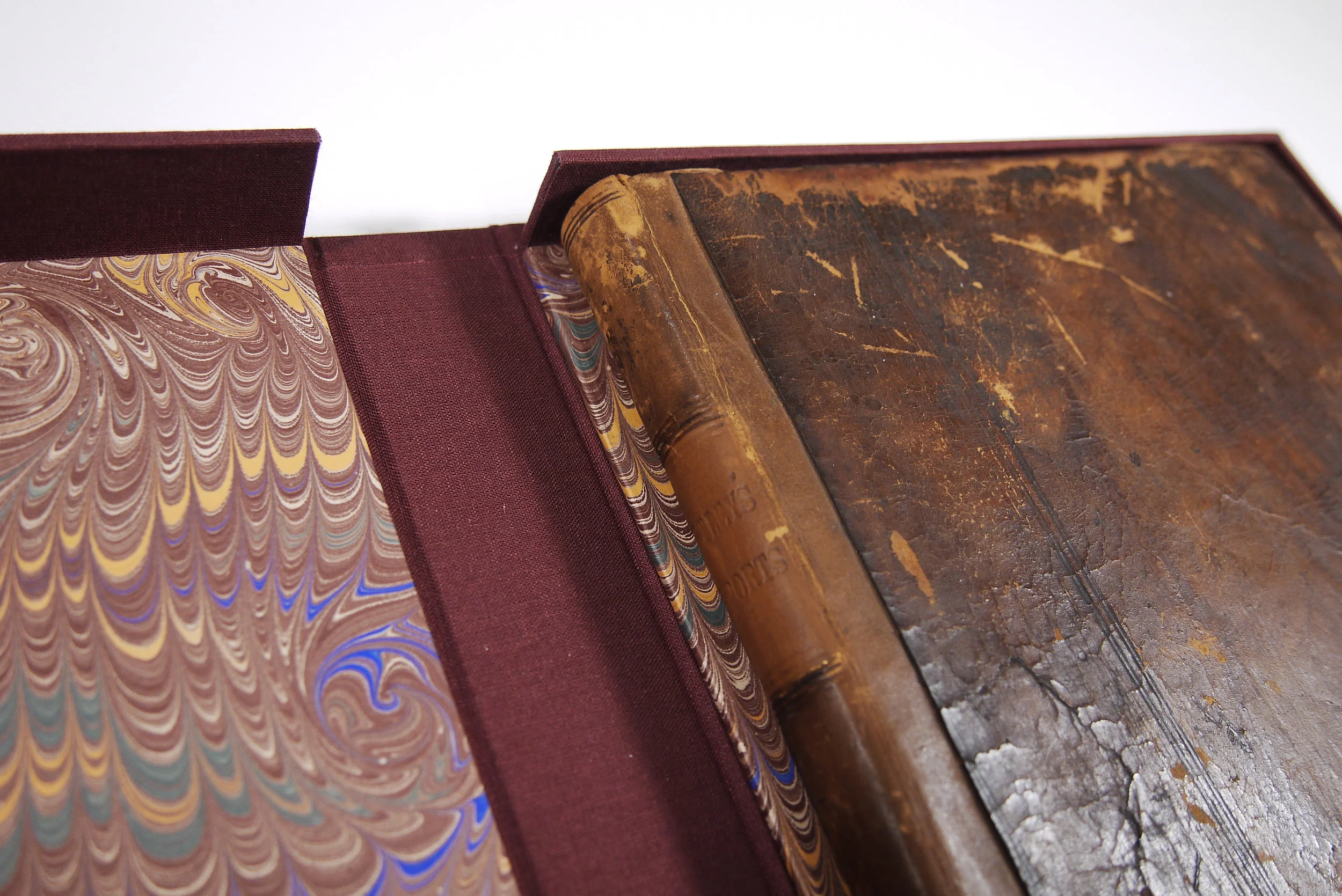 Book Conservation Clamshell Boxes for Rare Books — Book and Paper