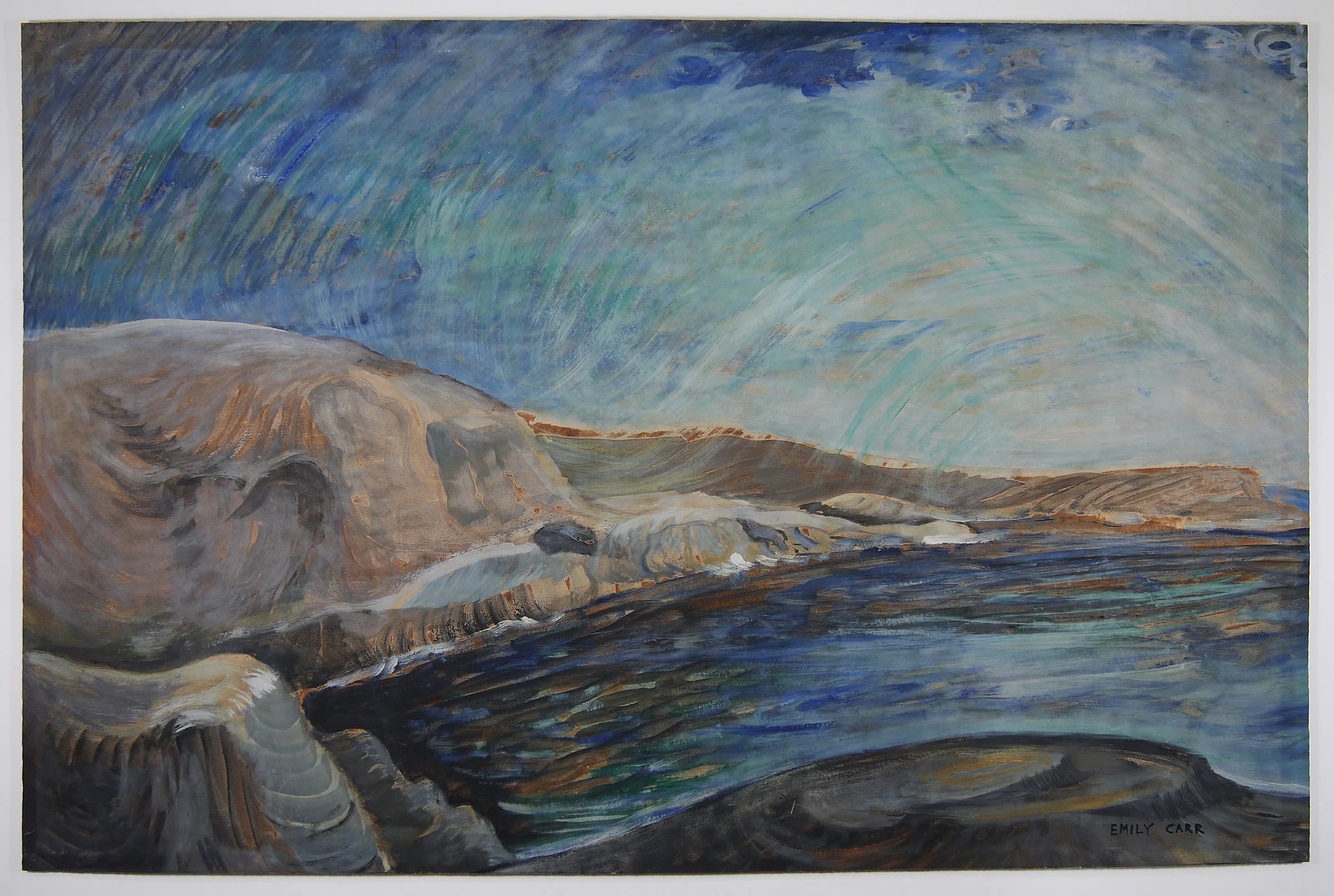 Emily Carr painting - After Treatment