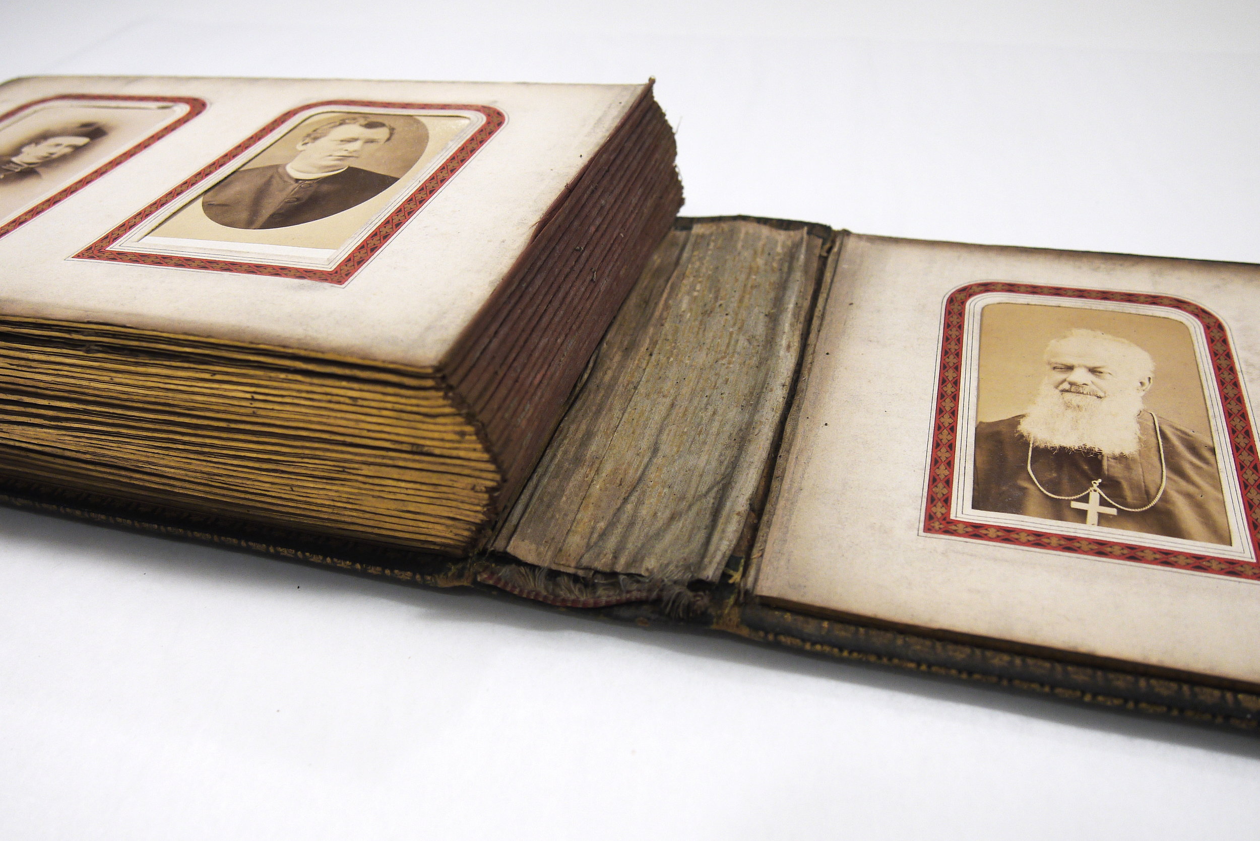 Book Conservation: A 19th Century Carte de Visite Photograph Album — Book  and Paper Conservation Services