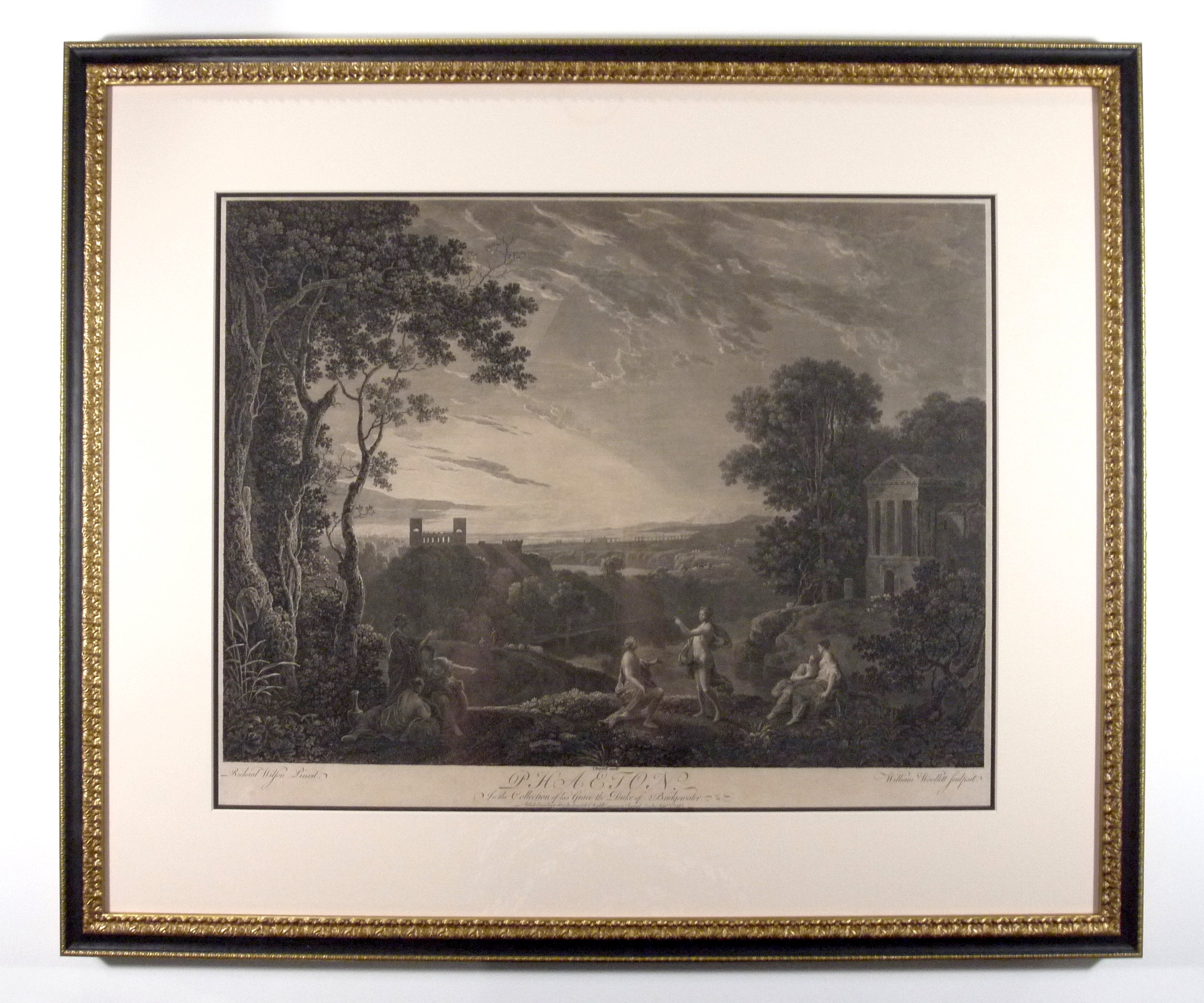 19th Century Engraving - After Conservation Treatment