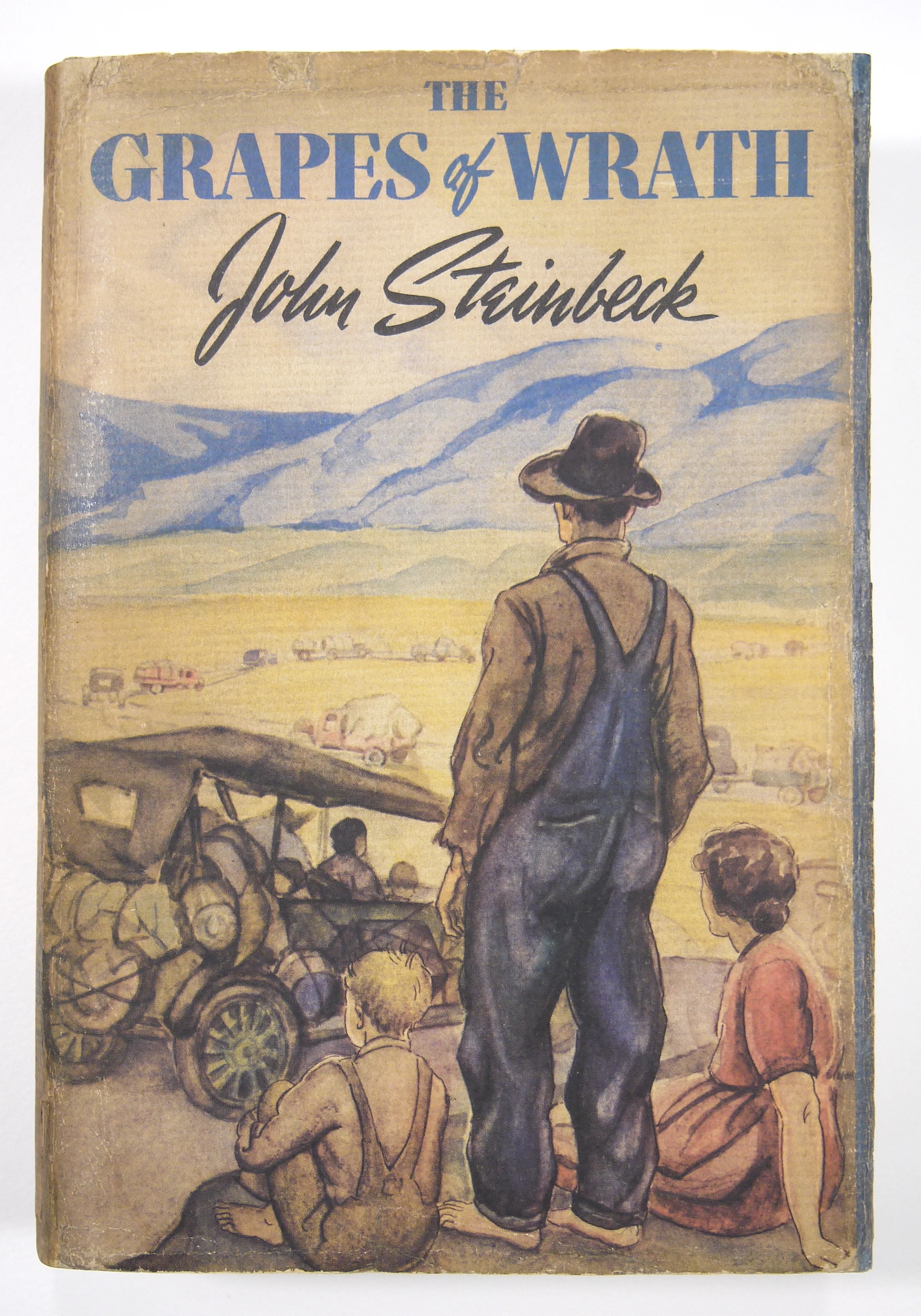 Grapes of Wrath 1st Edition - After Conservation Treatment