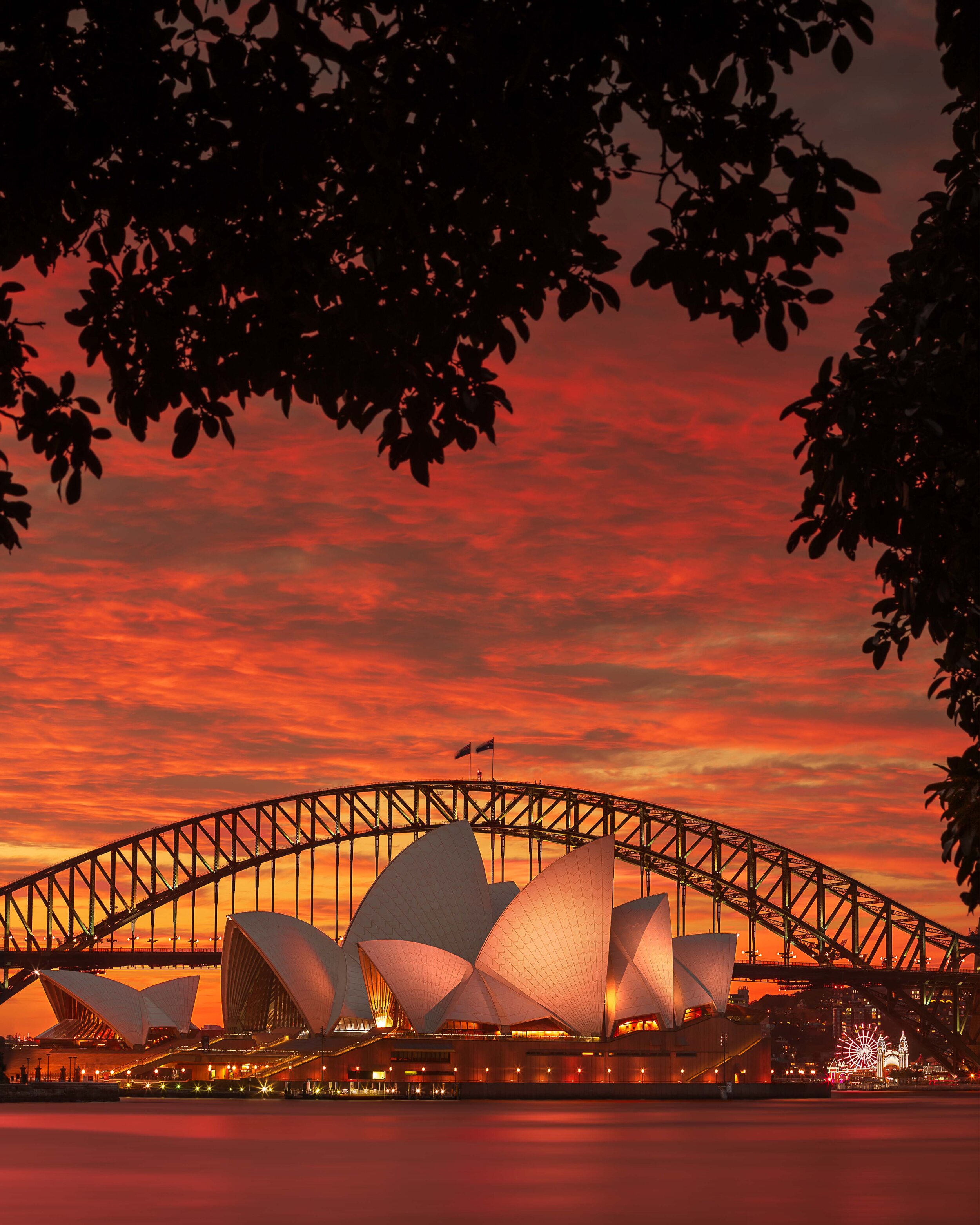Mrs Macquarie's chair, Sydney - New South Wales