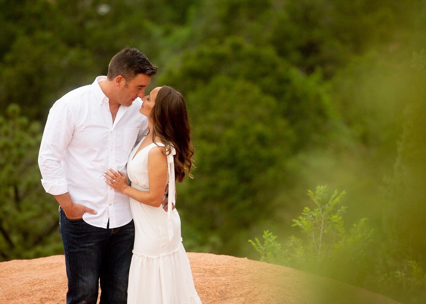 Sneak peak from this beautiful engagement session tonight!! We were on edge all day waiting to see if the rain would pour (as predicted), and somehow it held off for us to have our session! 🙌 Can&rsquo;t wait to go through the rest of these! 😍