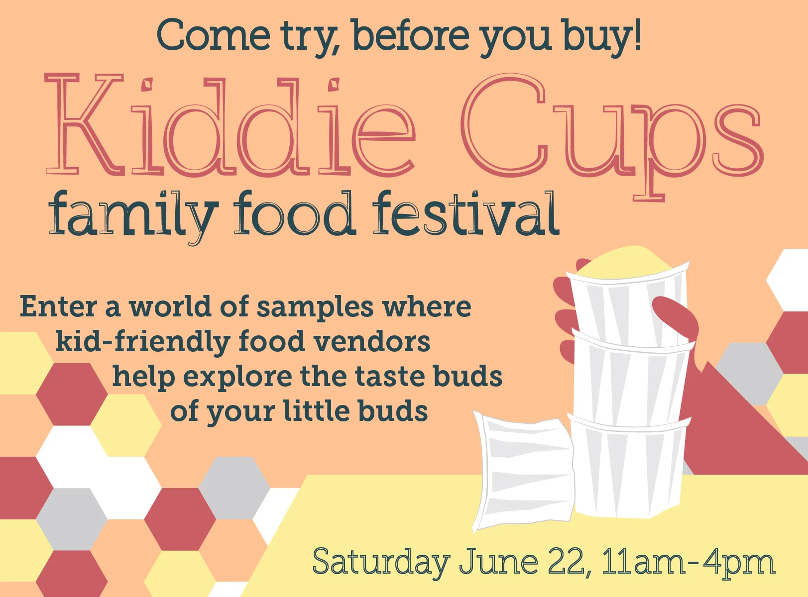 Kiddie Cups Invitation