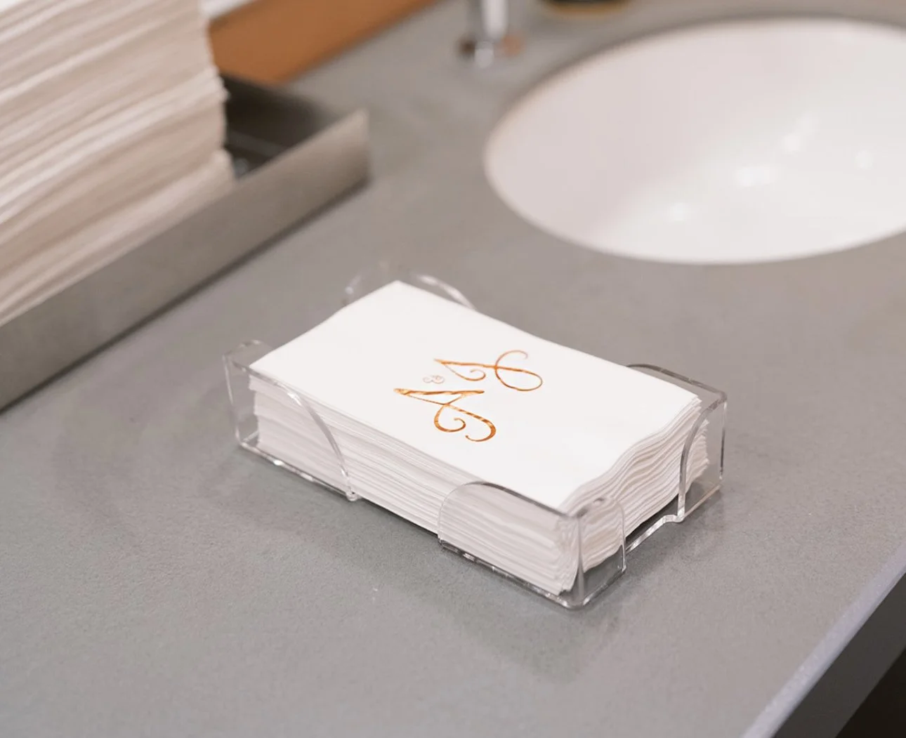 Monogram Logo Napkins