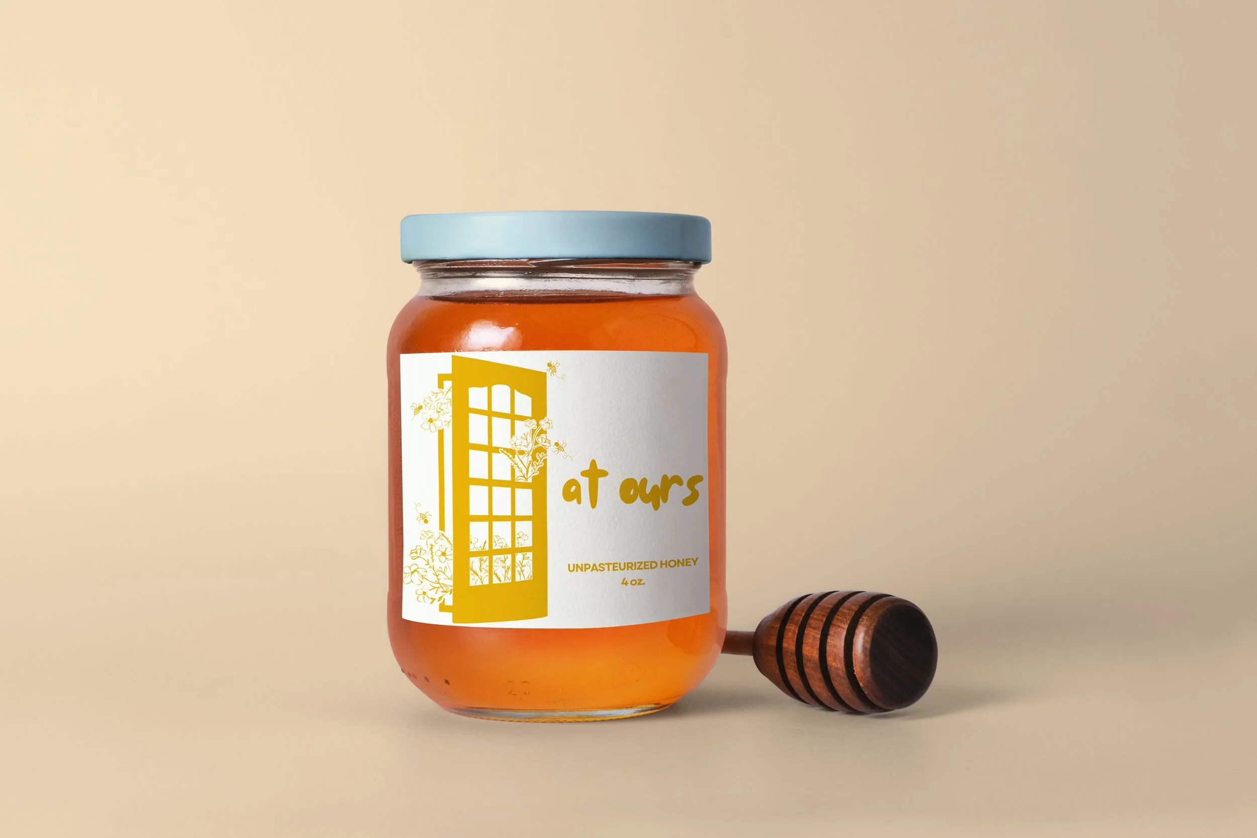 At Ours Honey Logo