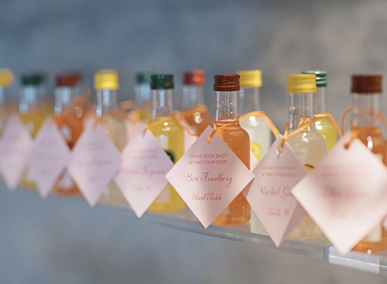 Escort Drink Tags