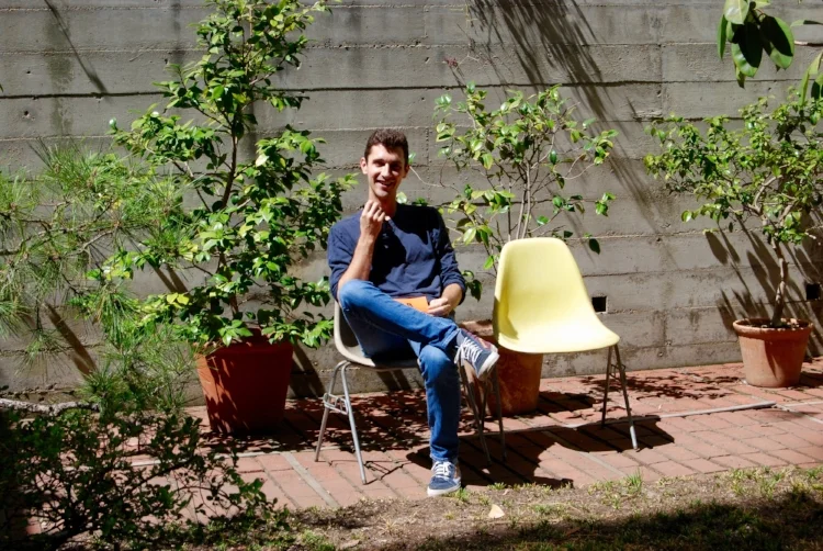 Delighted to sit in an ORIGINAL Eames Chair