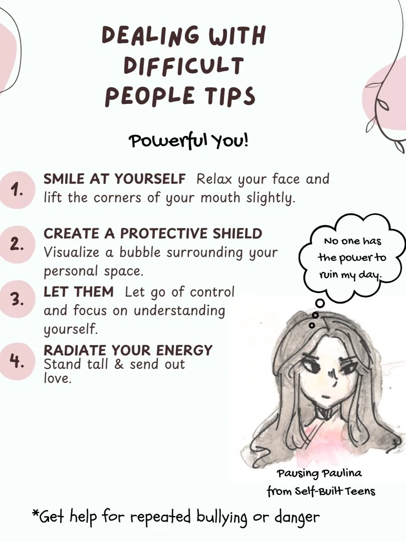 4 Teen Tips to Handling Difficult People