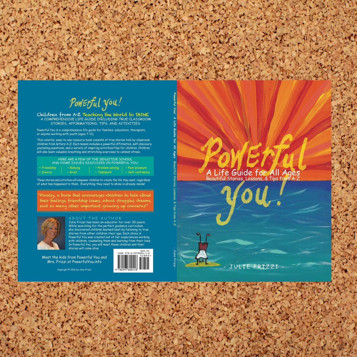 ront and back covers of the Powerful You life skills book for social-emotional learning