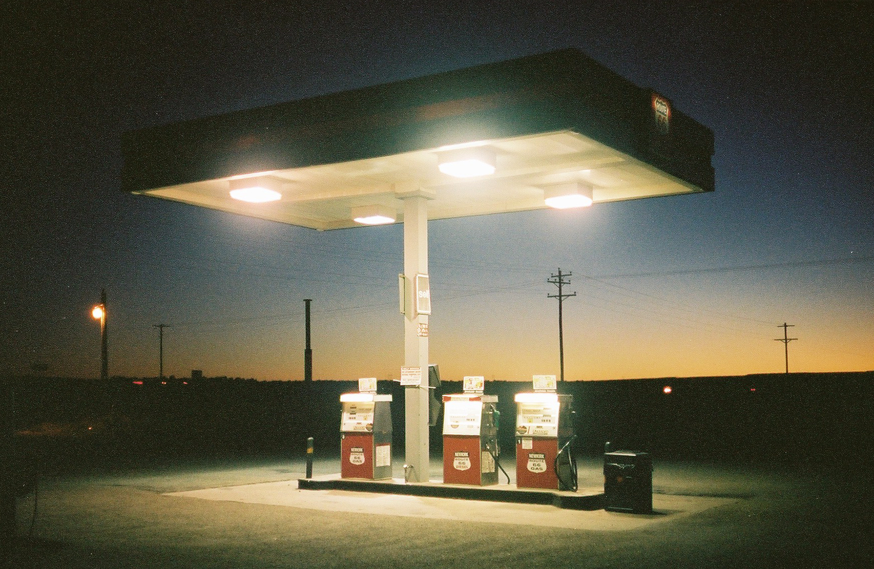 Leonardo Sang, Route 66 , 2014 (from Across the USA series).