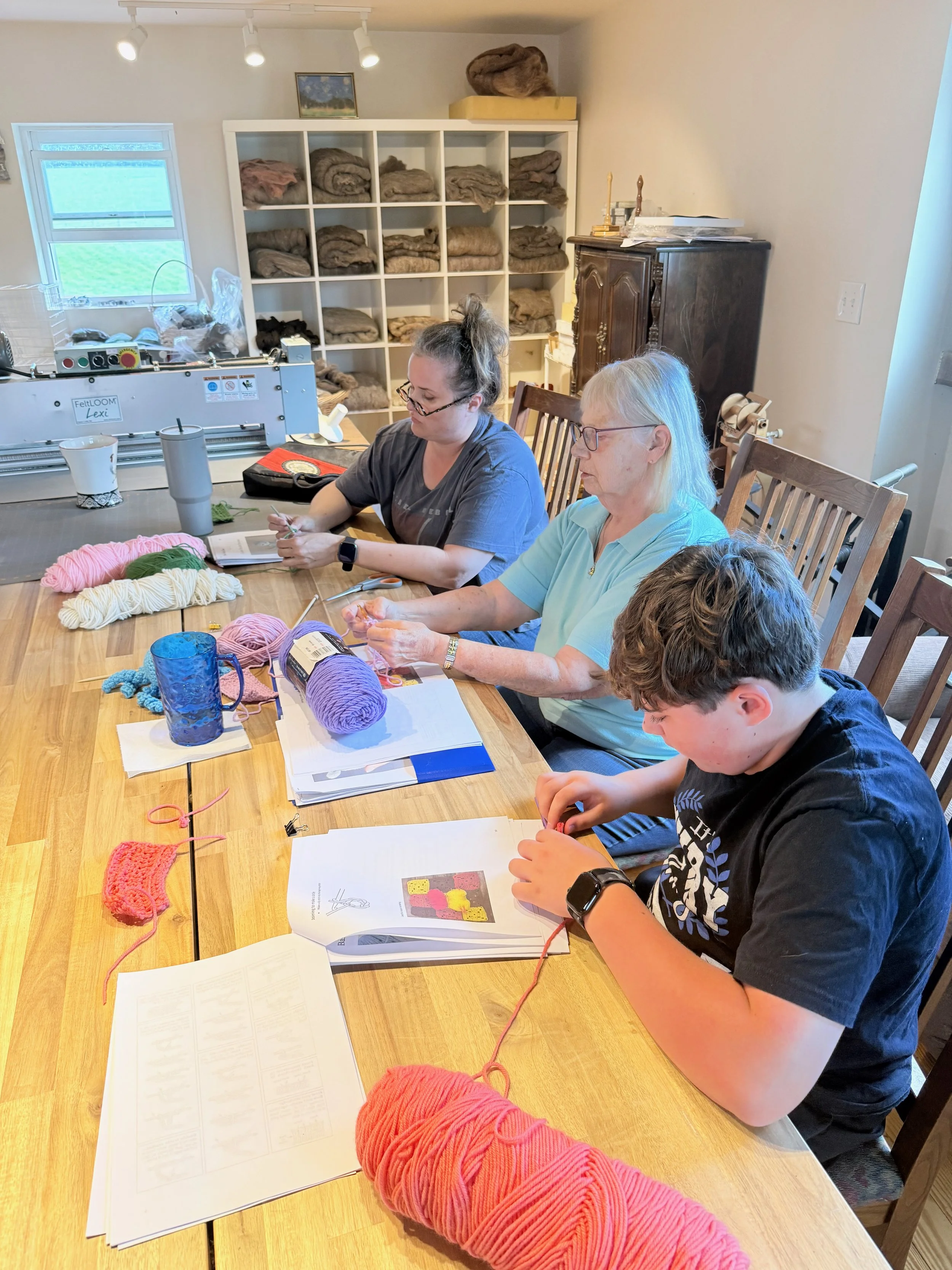 crochet class