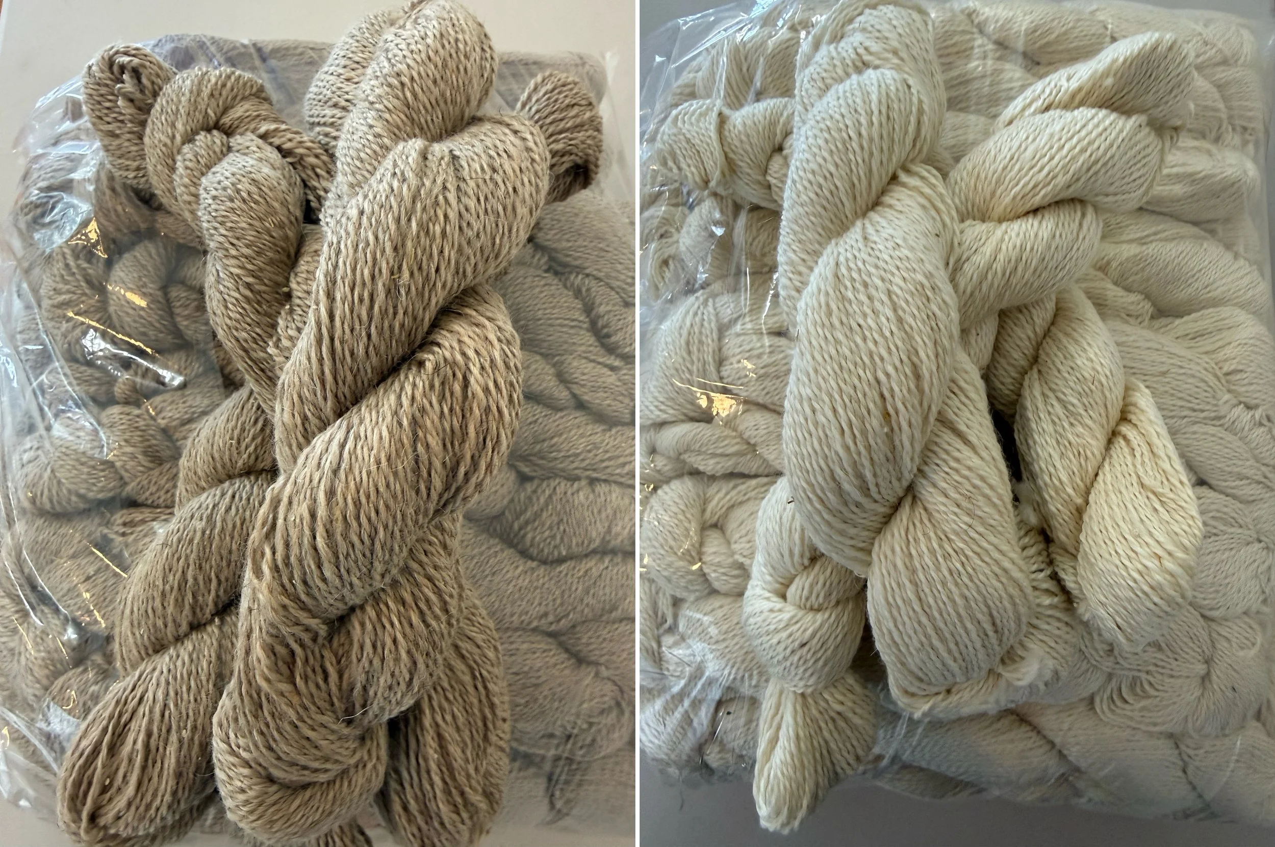 DK Mill spun yarn