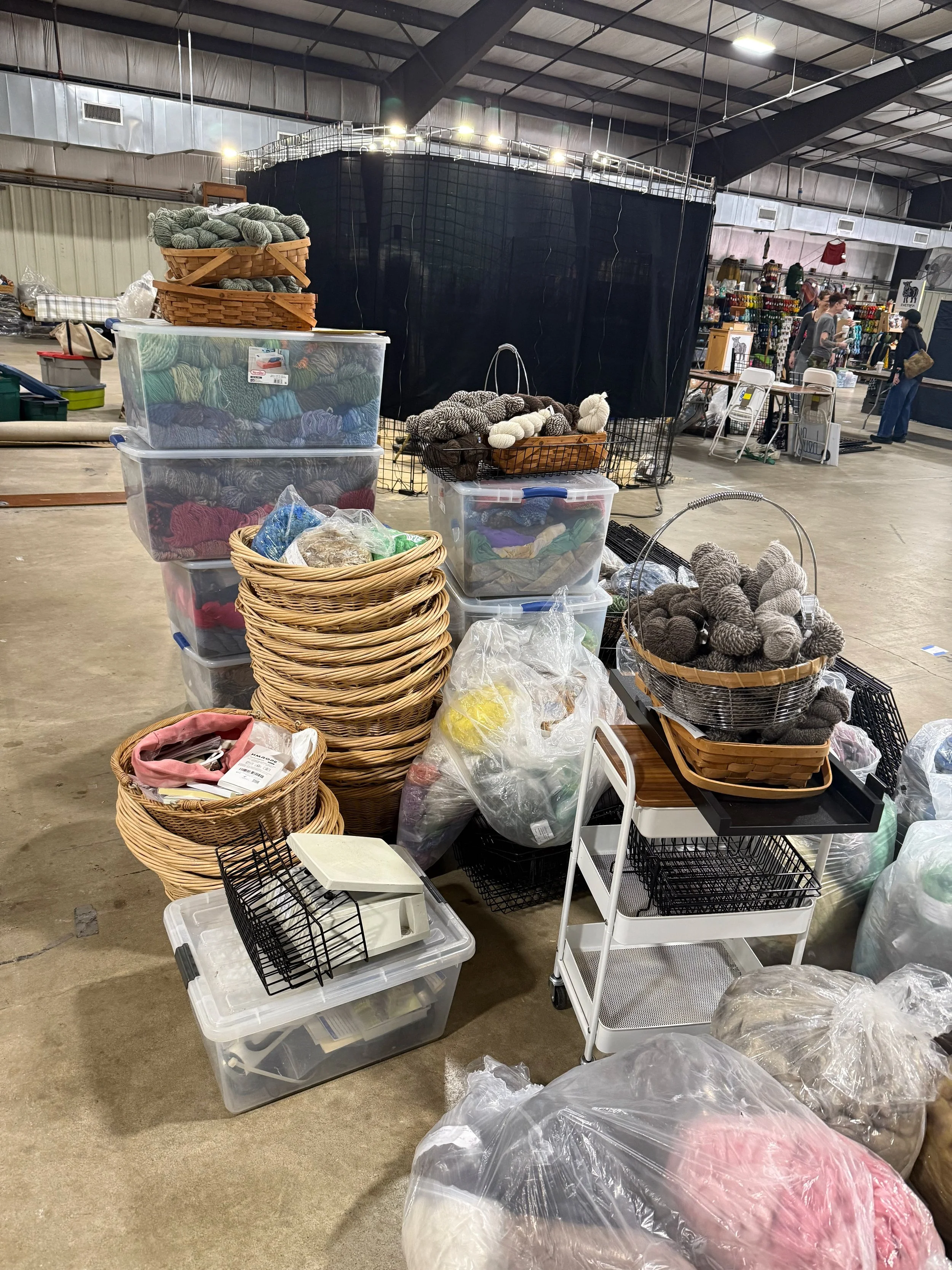 Setting up the shop at MDSW