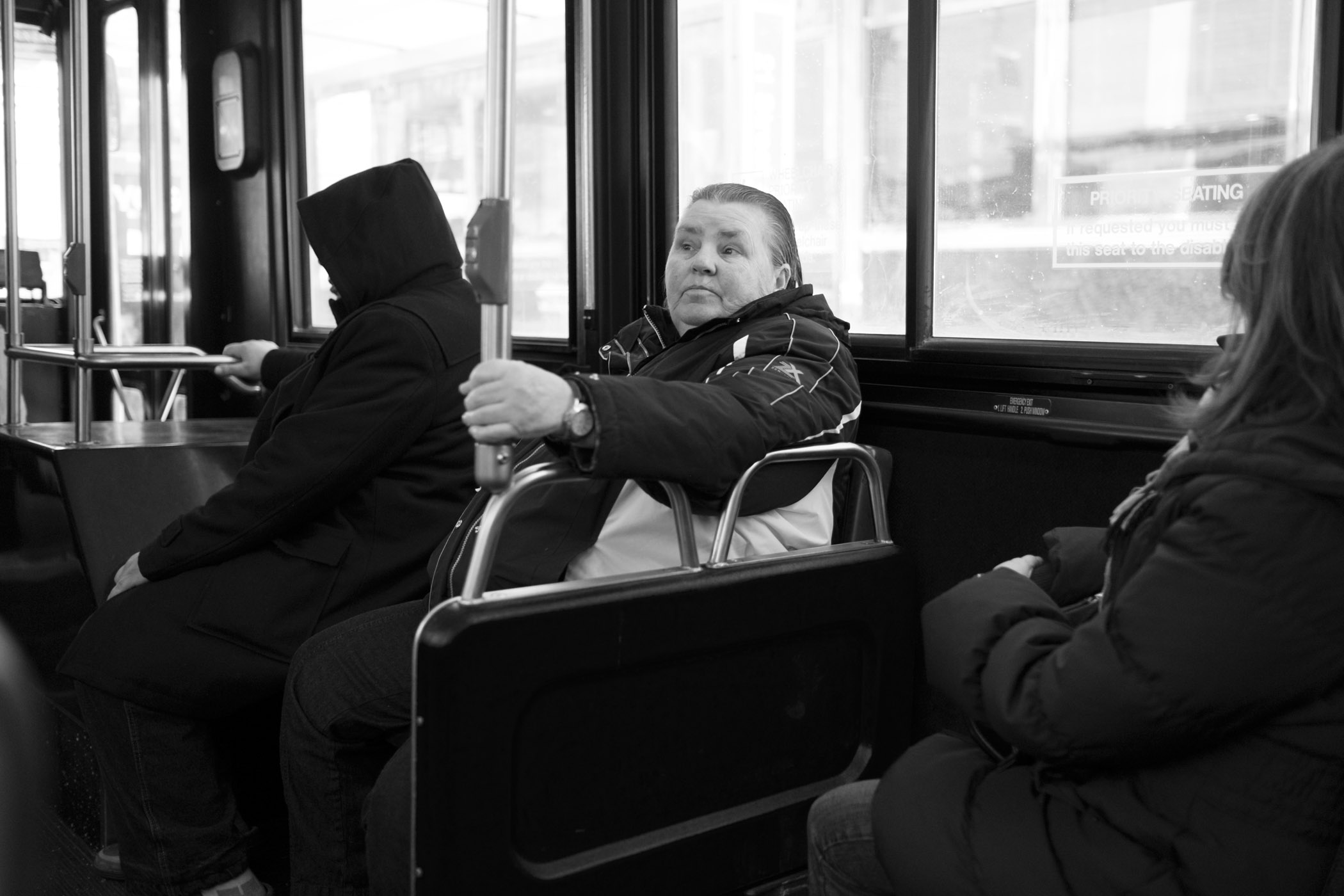  Carol on her way to her cardiologist’s office. Long Island City, NY (2015)