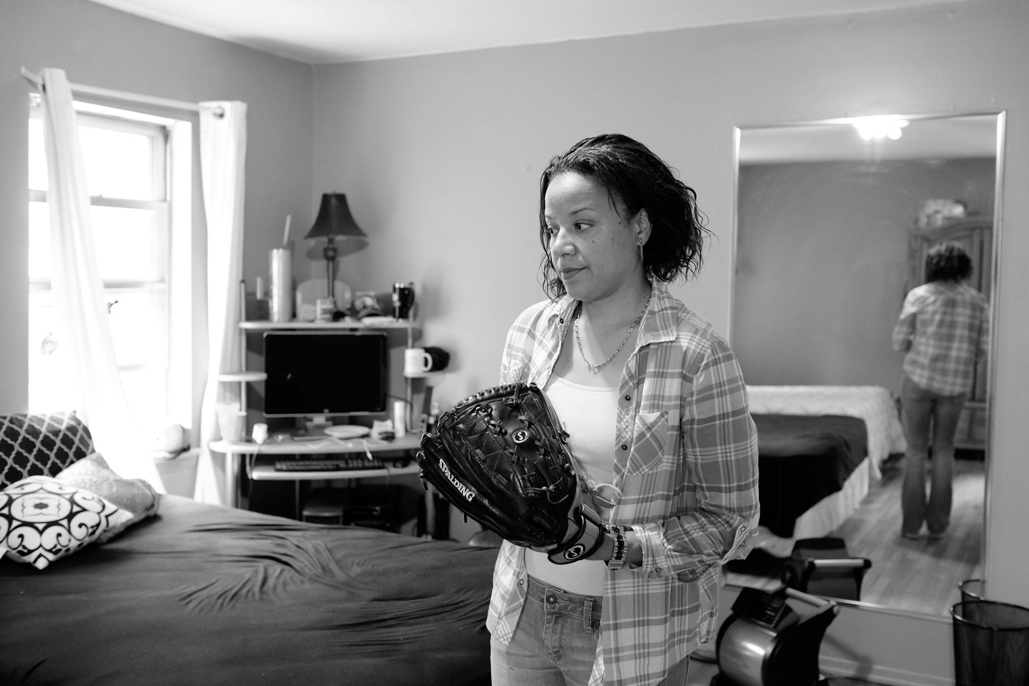  Keila living in her cousin’s home after her release from prison. Long Island, New York (2014)