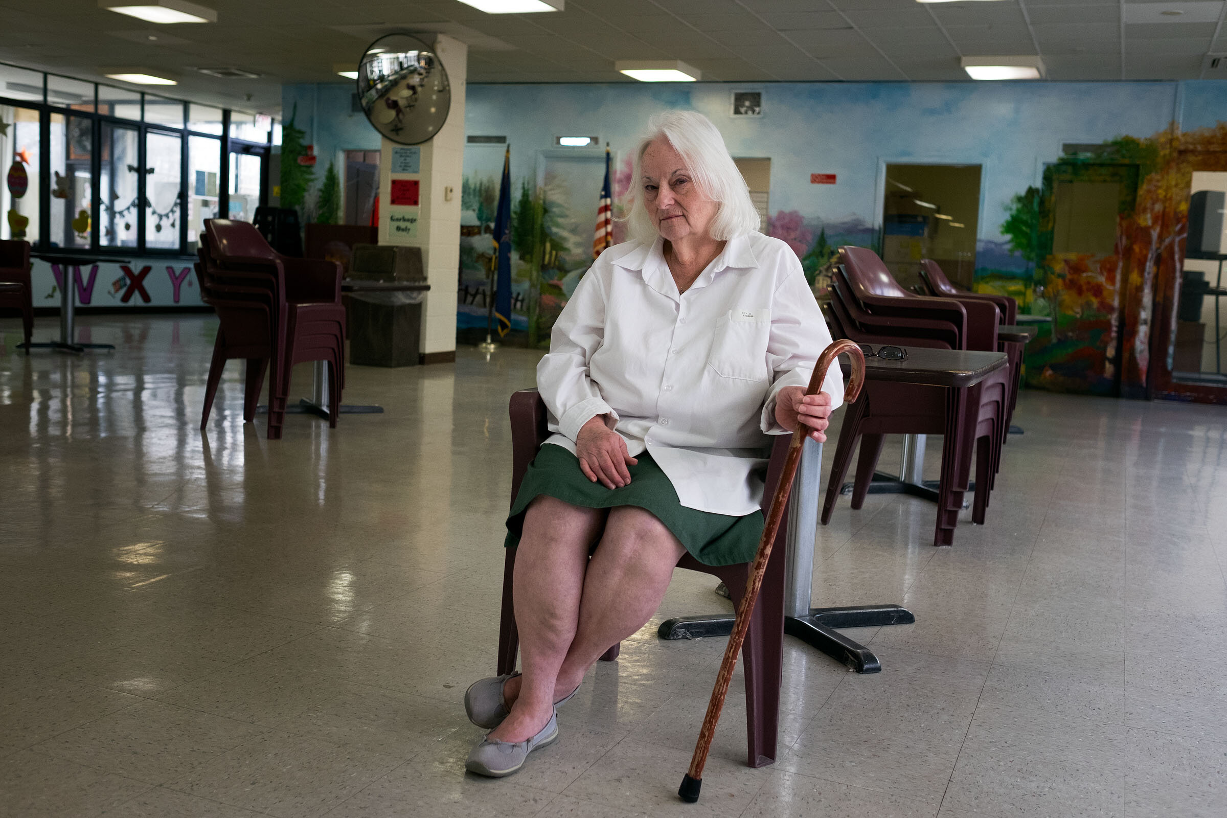 Karen, who served 35 years, the day before her release from Taconic Correctional Facility. Bedford Hills, NY (April 17, 2017)