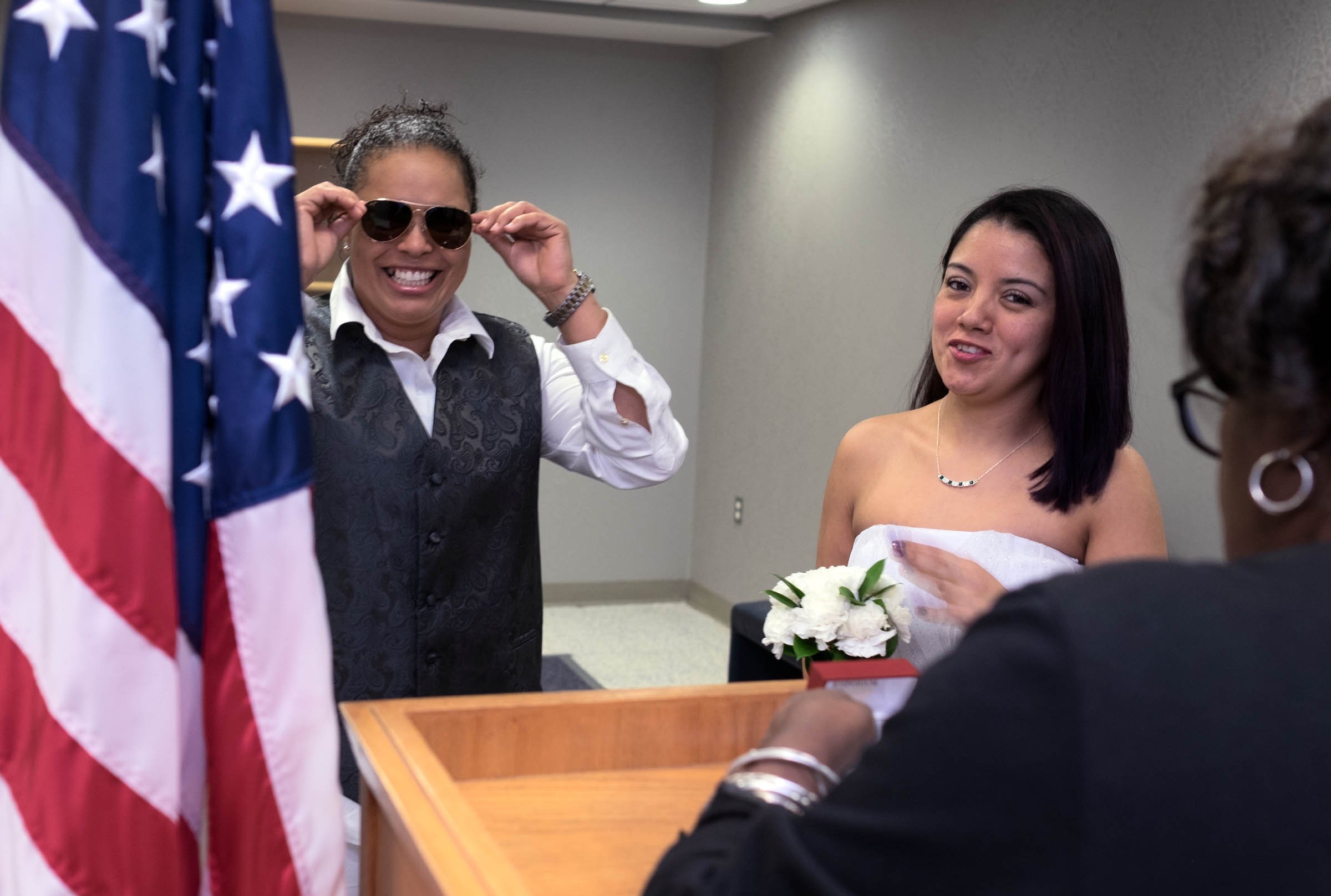 The Wedding Project comprises photos of formerly incarcerated women, who spent anywhere from 18 to 25 years in prison, on their wedding days.