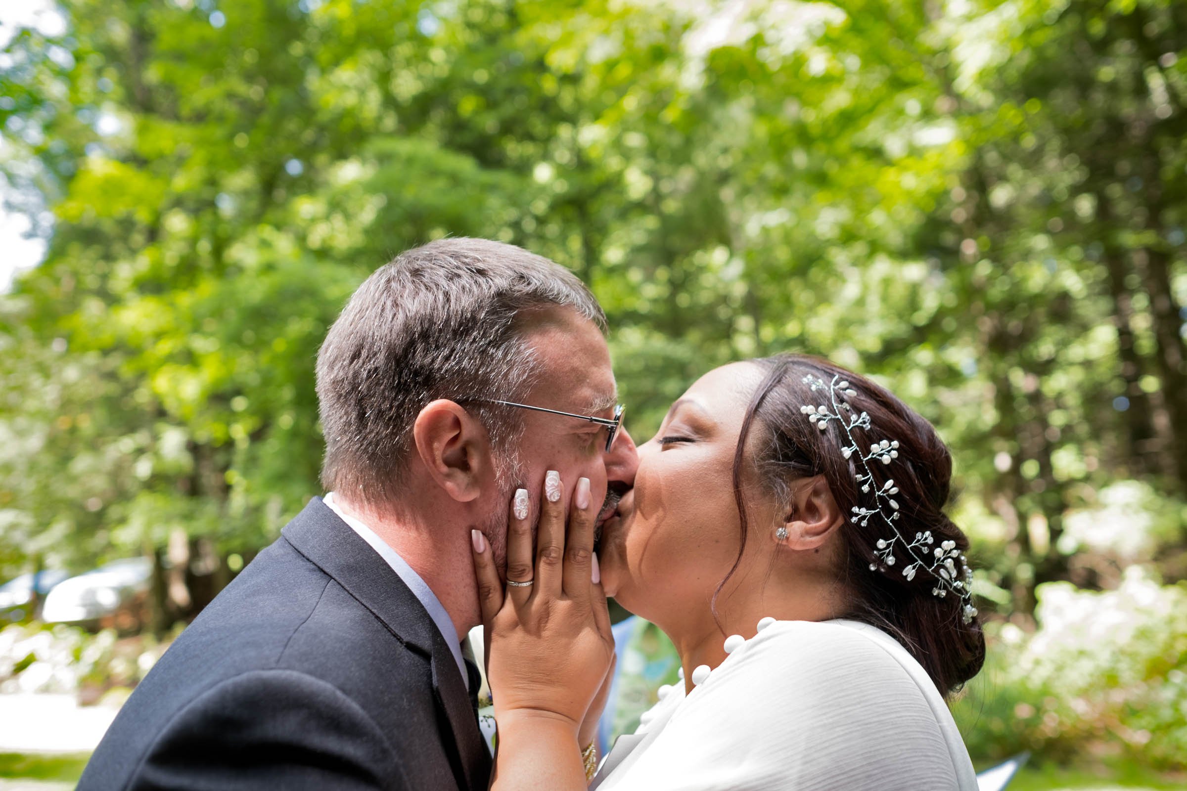  Claude met her husband decades earlier at the beginning of her  incarceration when he was a civilian working in the prison. Despite a prohibition on his visiting her, they continued their relationship from afar and he was waiting for her when she wa