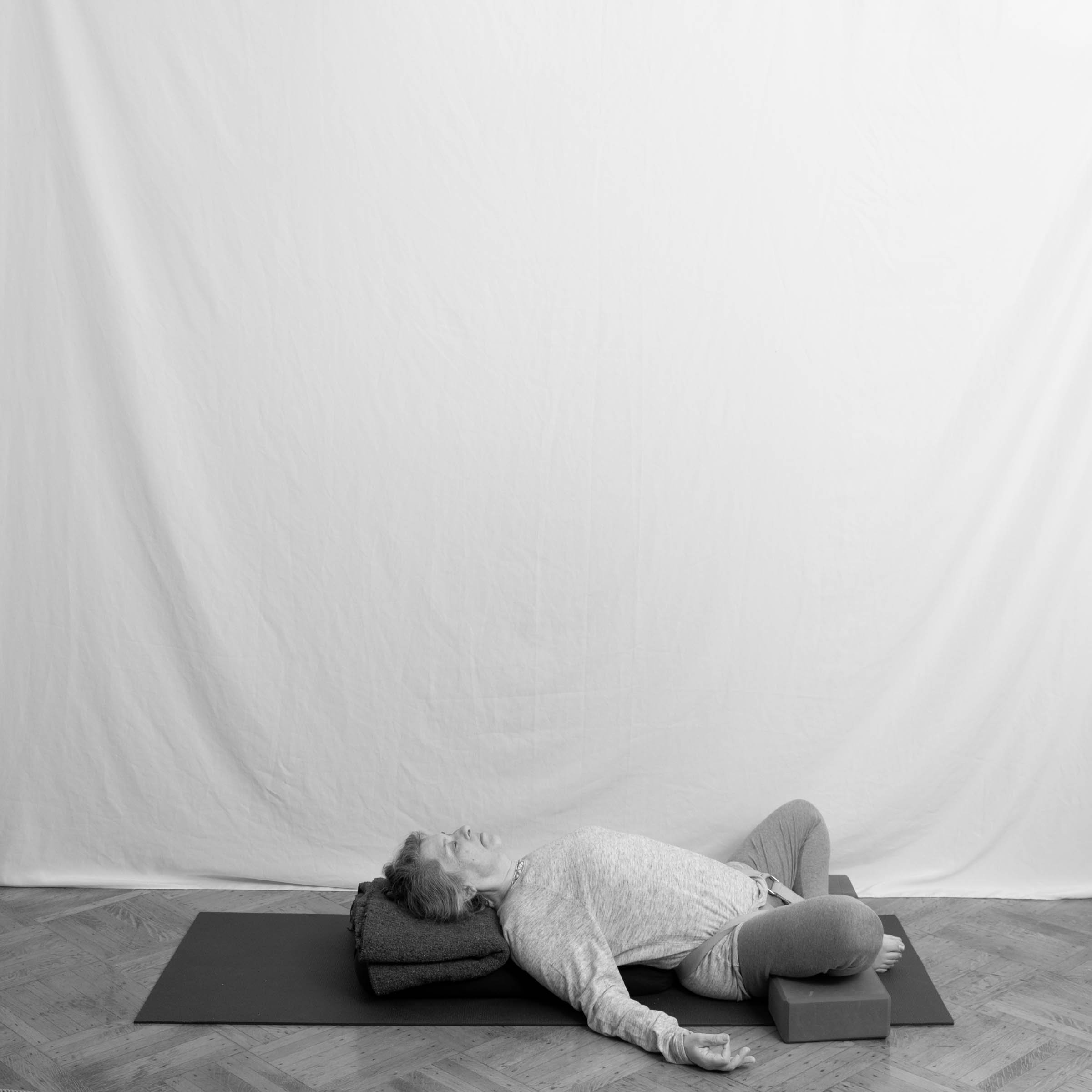 JANE, 70. Practicing yoga since a teenager.