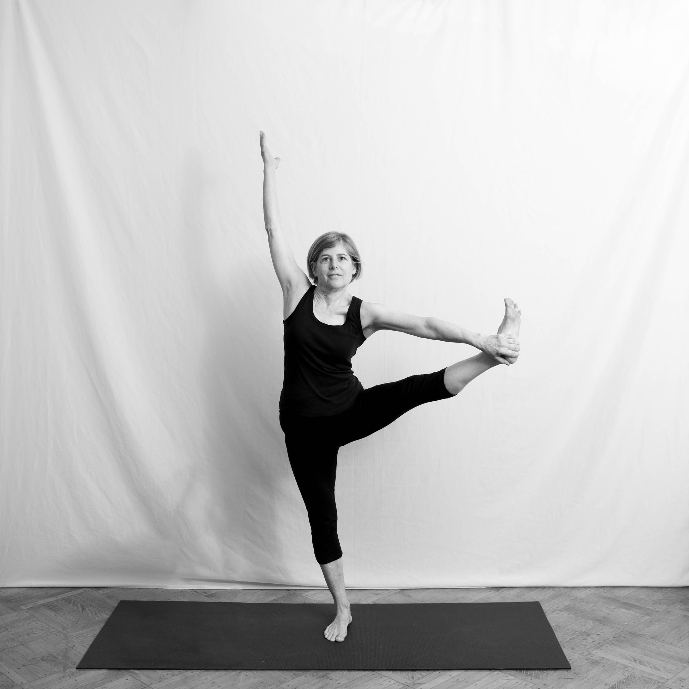 TERRY, 65+. Practicing yoga for 27 years.