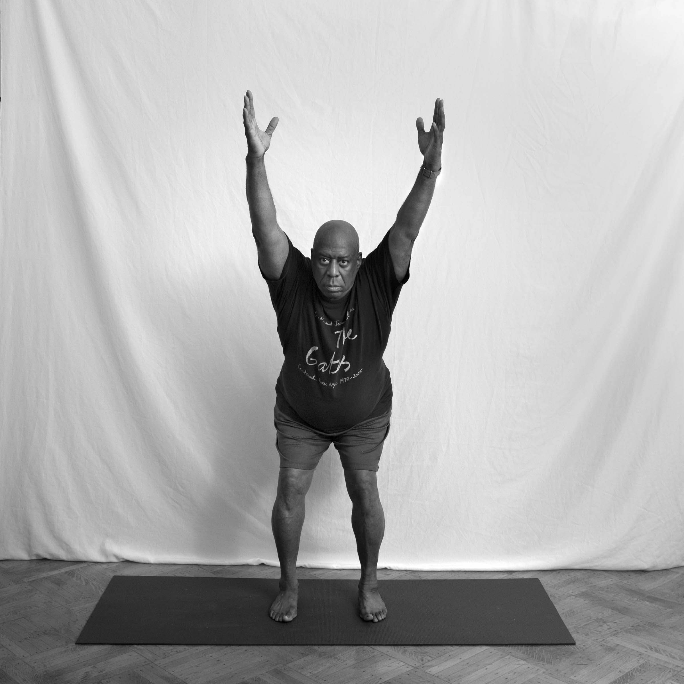 CORNELIUS, 68. Practicing yoga on and off for 50 years.