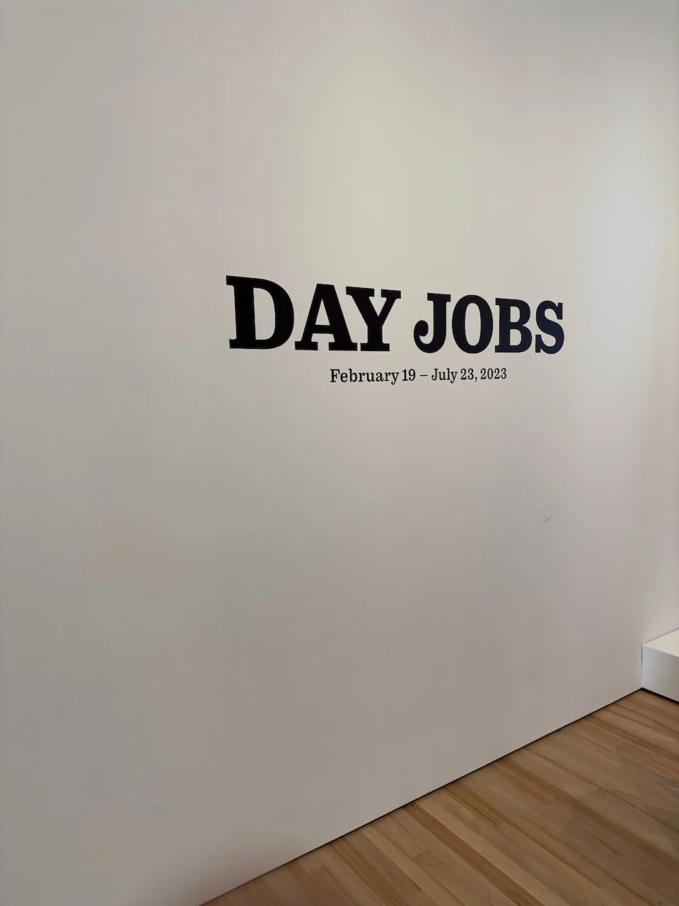 Day Jobs, Blanton Museum of Art, Austin, Texas