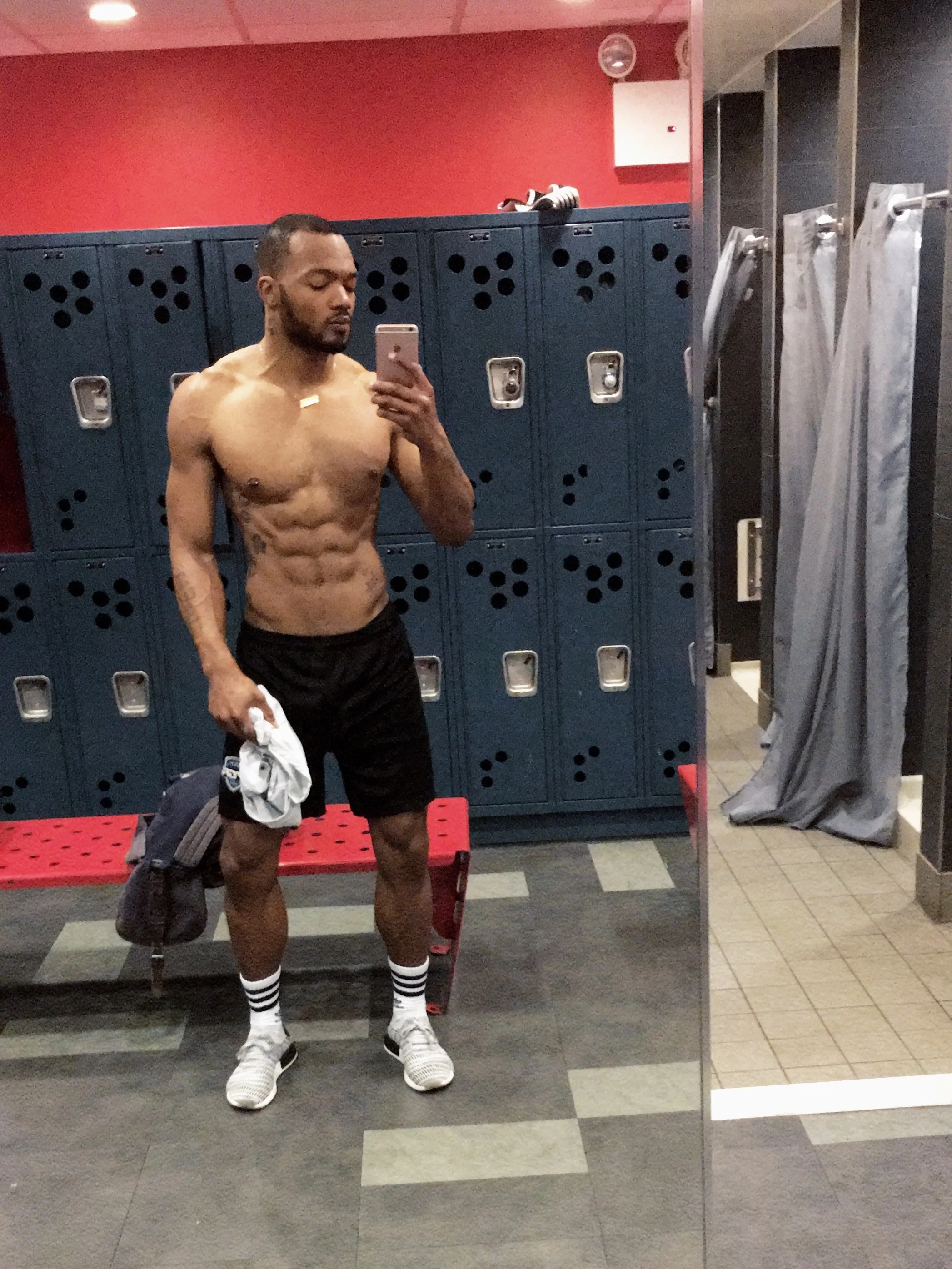 2018 - This is me when I am intaking everything under the sun, but hitting the gym. Here I am eating meat, sugar, chips, and alcohol (yes, I drink.)