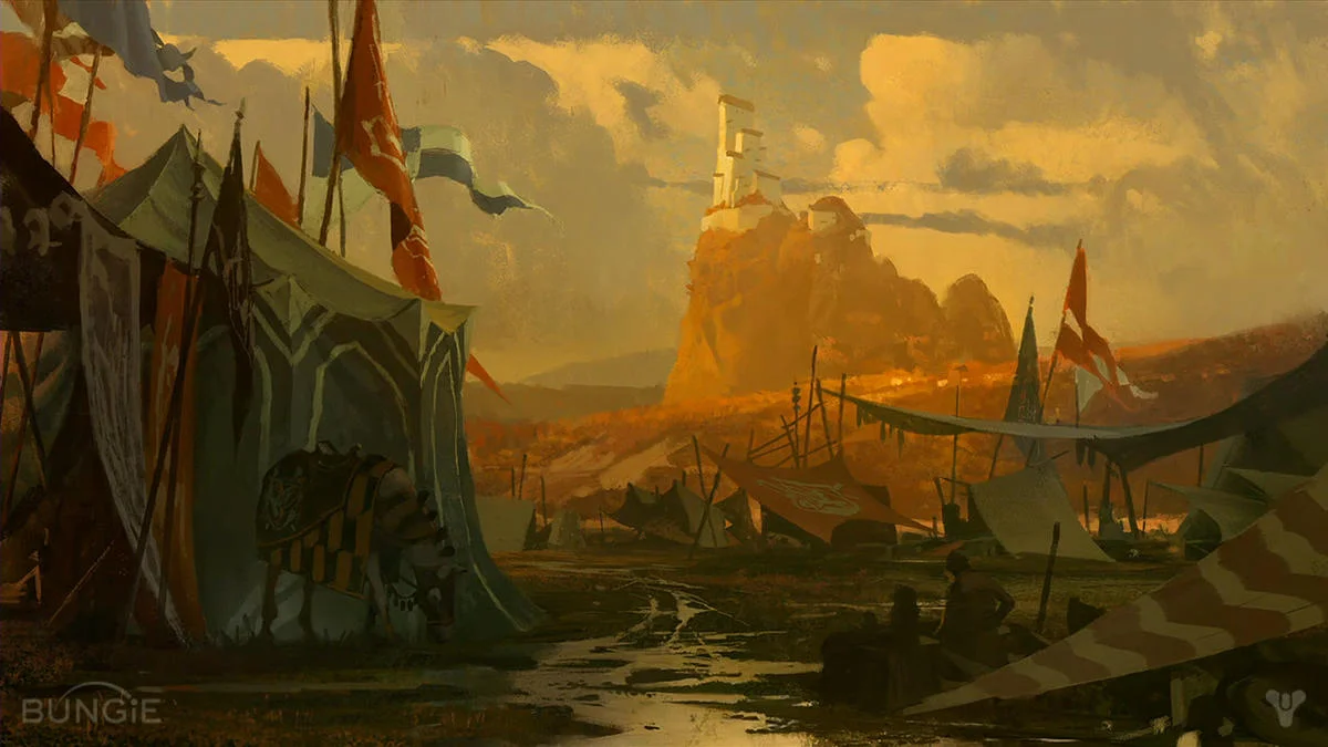 early Destiny concept art
